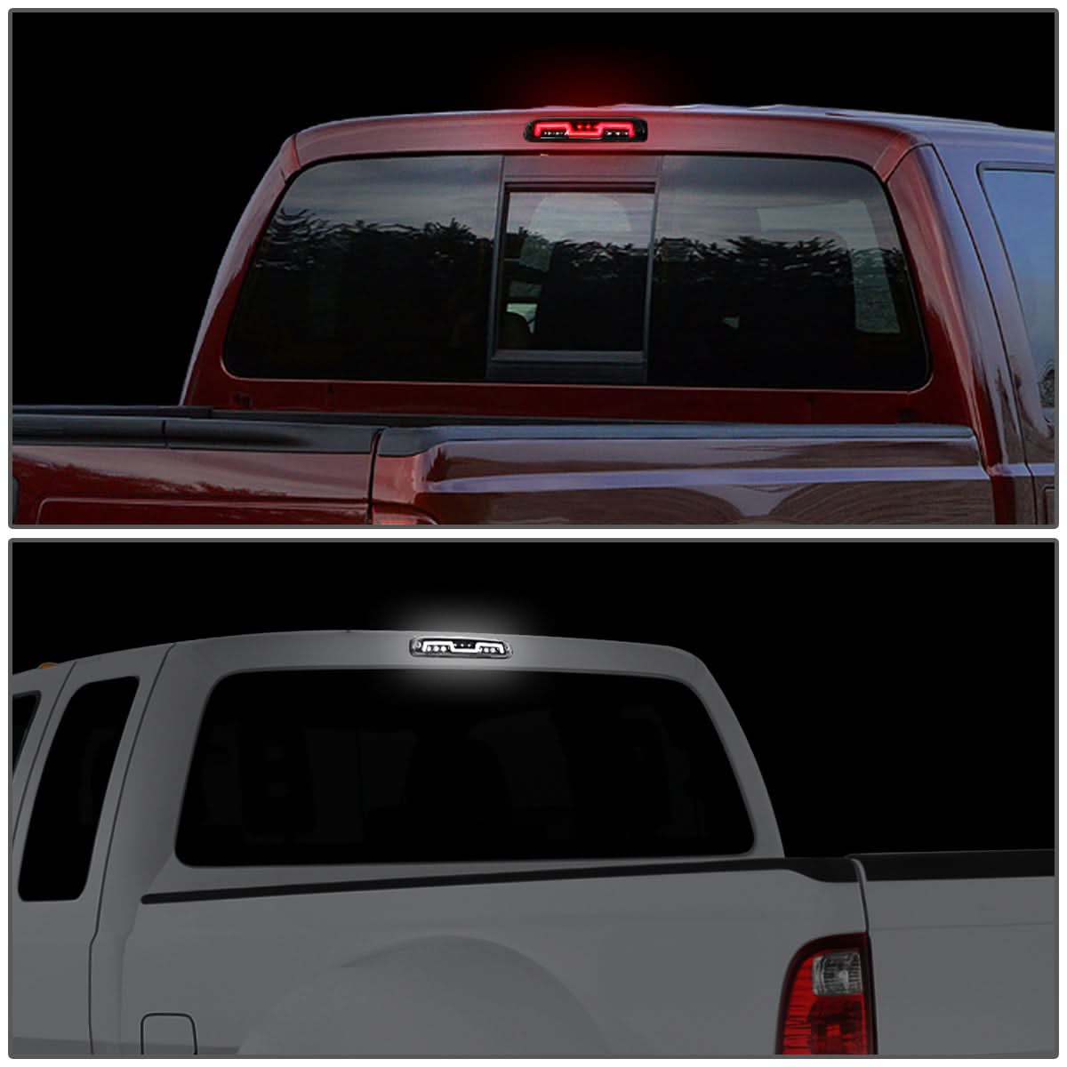 3rd Brake Light Sequential Chase LED Chrome - Ford Ranger F-250 F-350