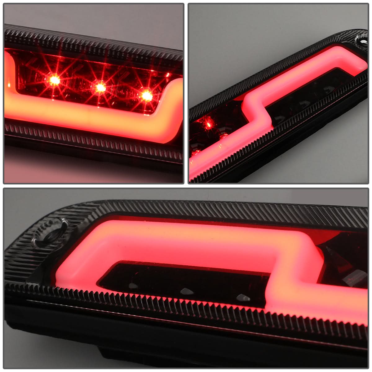 3rd Brake Light Sequential Chase LED Chrome - Ford Ranger F-250 F-350