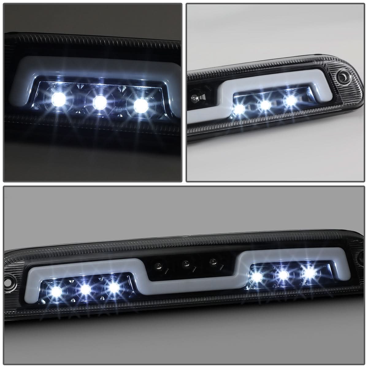 3rd Brake Light Sequential Chase LED Chrome - Ford Ranger F-250 F-350