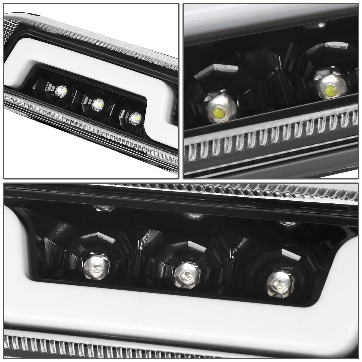 3rd Brake Light Sequential Chase LED Chrome - Ford Ranger F-250 F-350