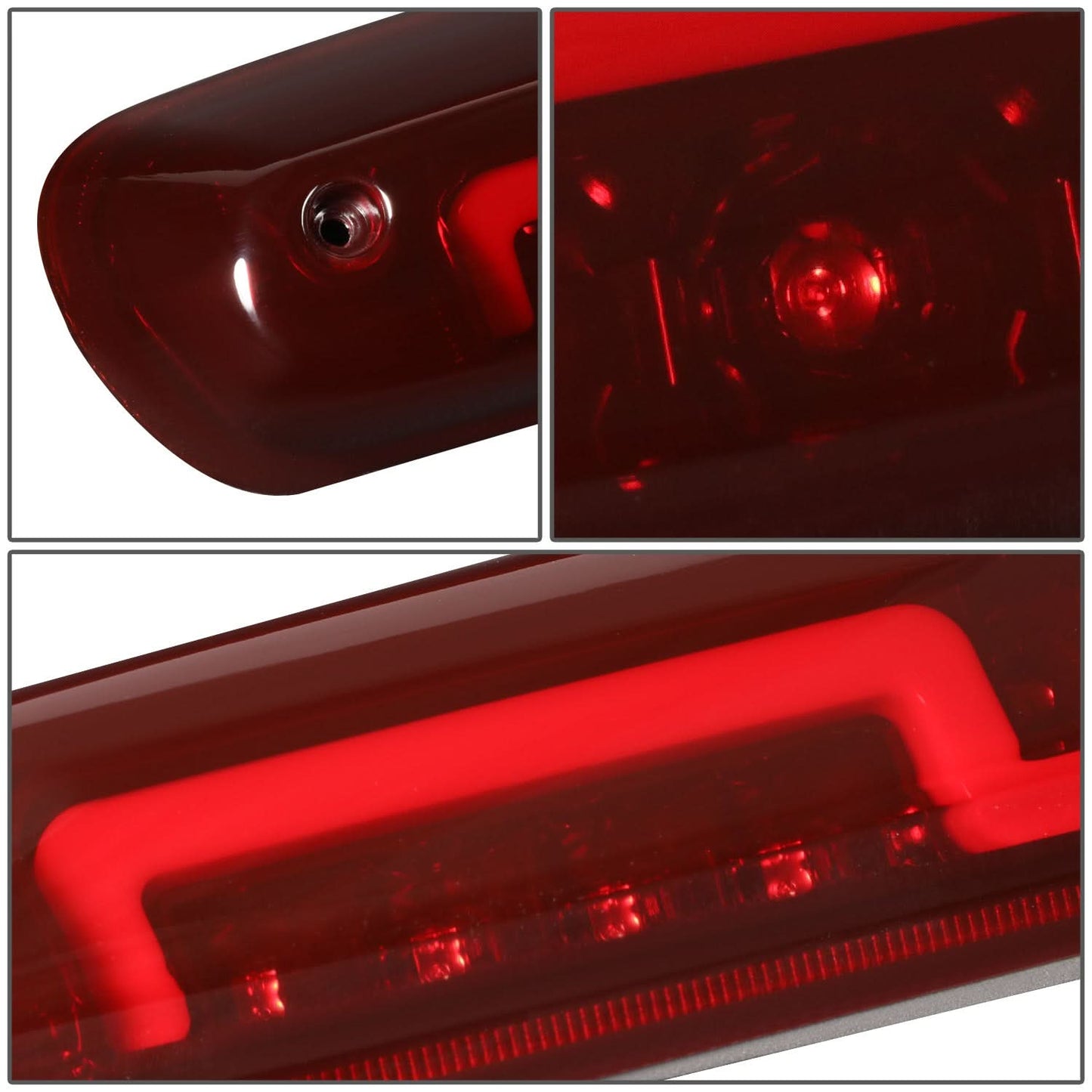 07-14 Chevrolet Silverado & GMC Sierra LED 3rd Brake Light Dark Red