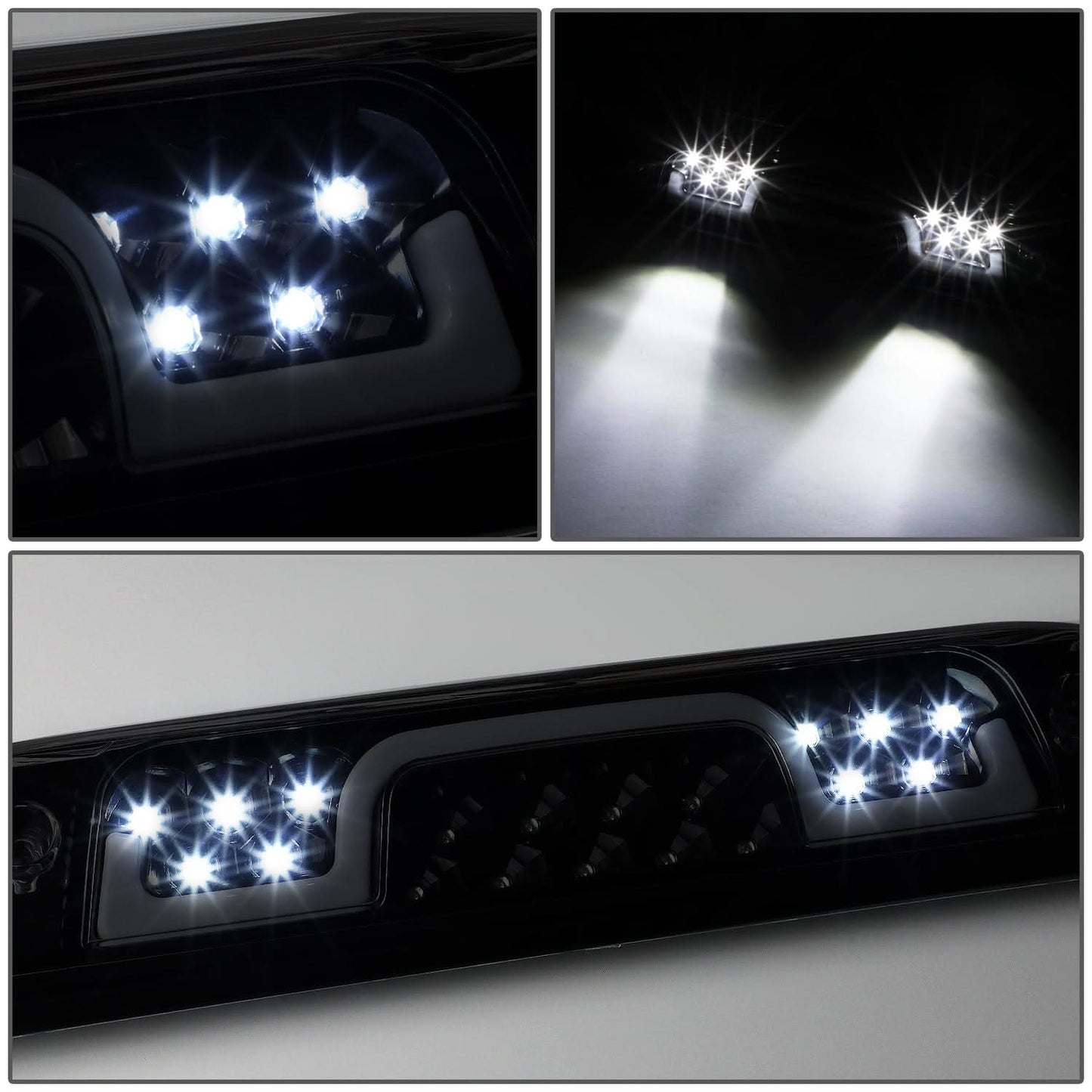 14-20 Chevy Silverado GMC Sierra Sequential LED 3rd Brake Light Smoke
