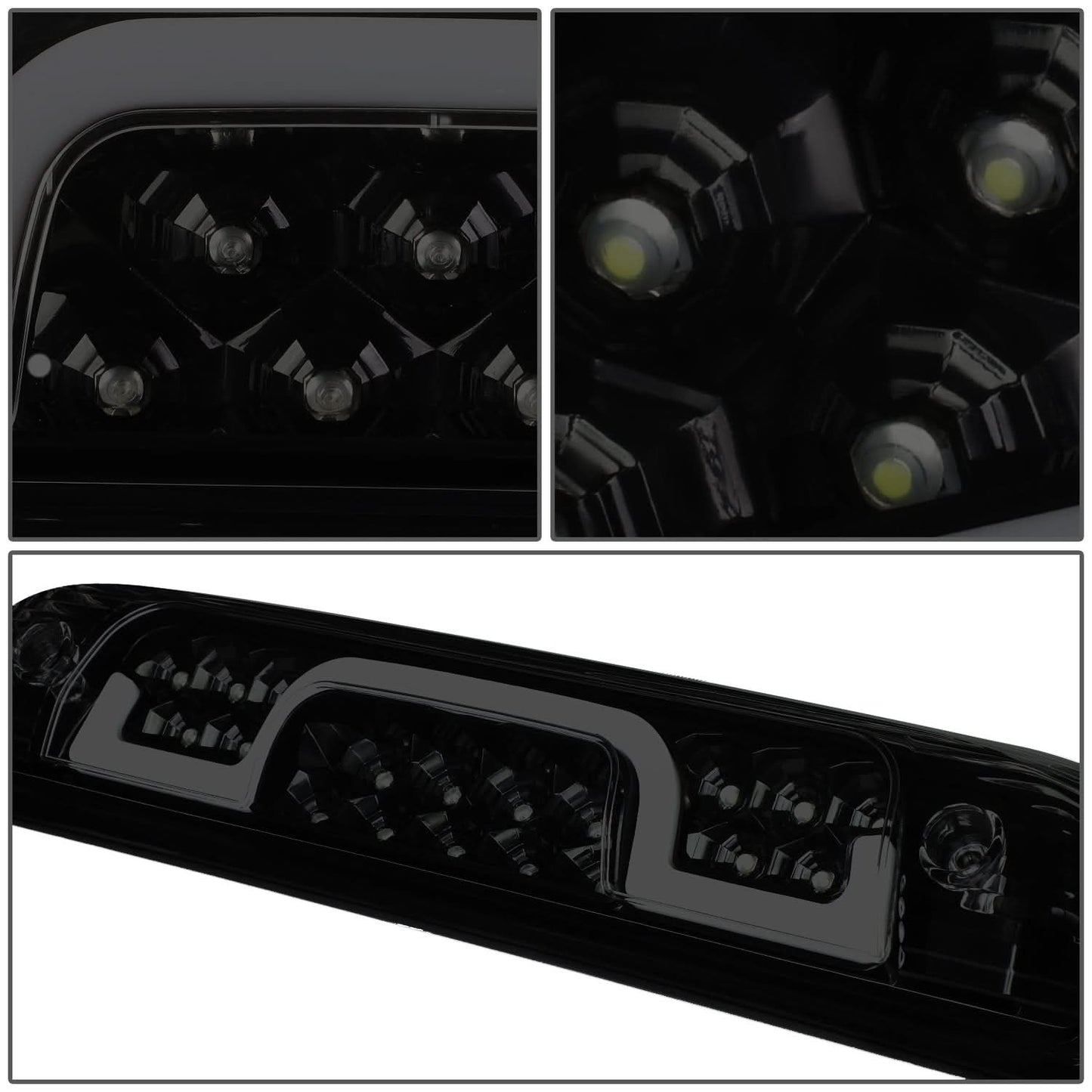 14-20 Chevy Silverado GMC Sierra Sequential LED 3rd Brake Light Smoke