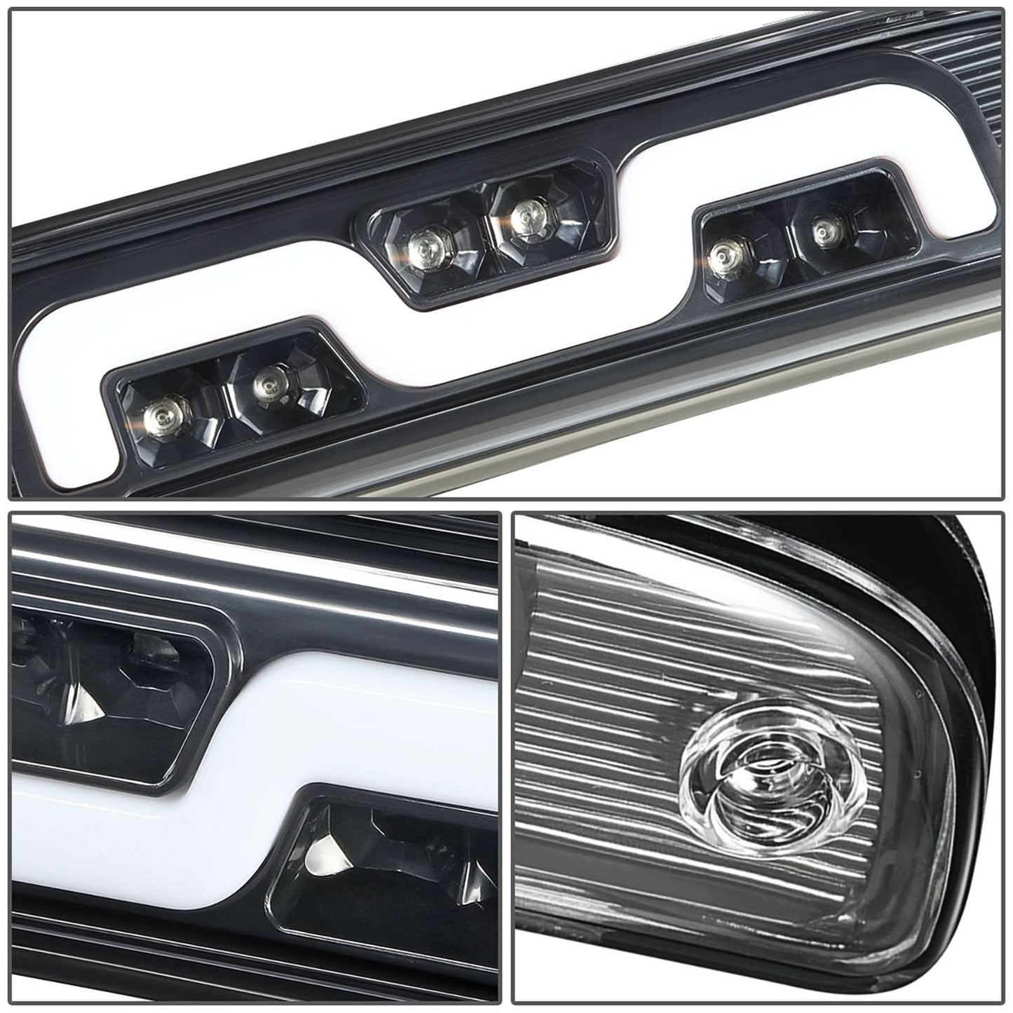 95-16 Toyota Tacoma 3rd Brake Light 2-Stage Sequential LED Clear