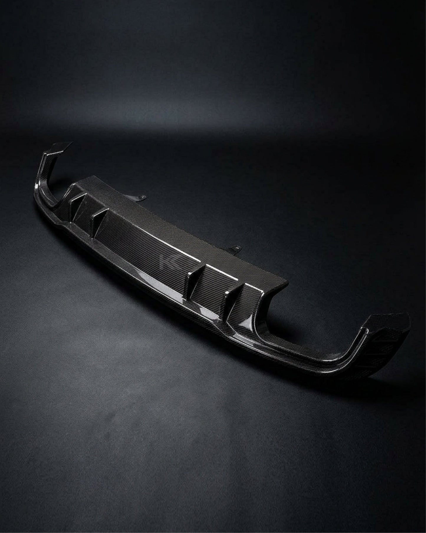 2017–2019 Audi A4 S-Line / S4 B9 Sedan Sport Rear Bumper Lip – Carbon Fiber