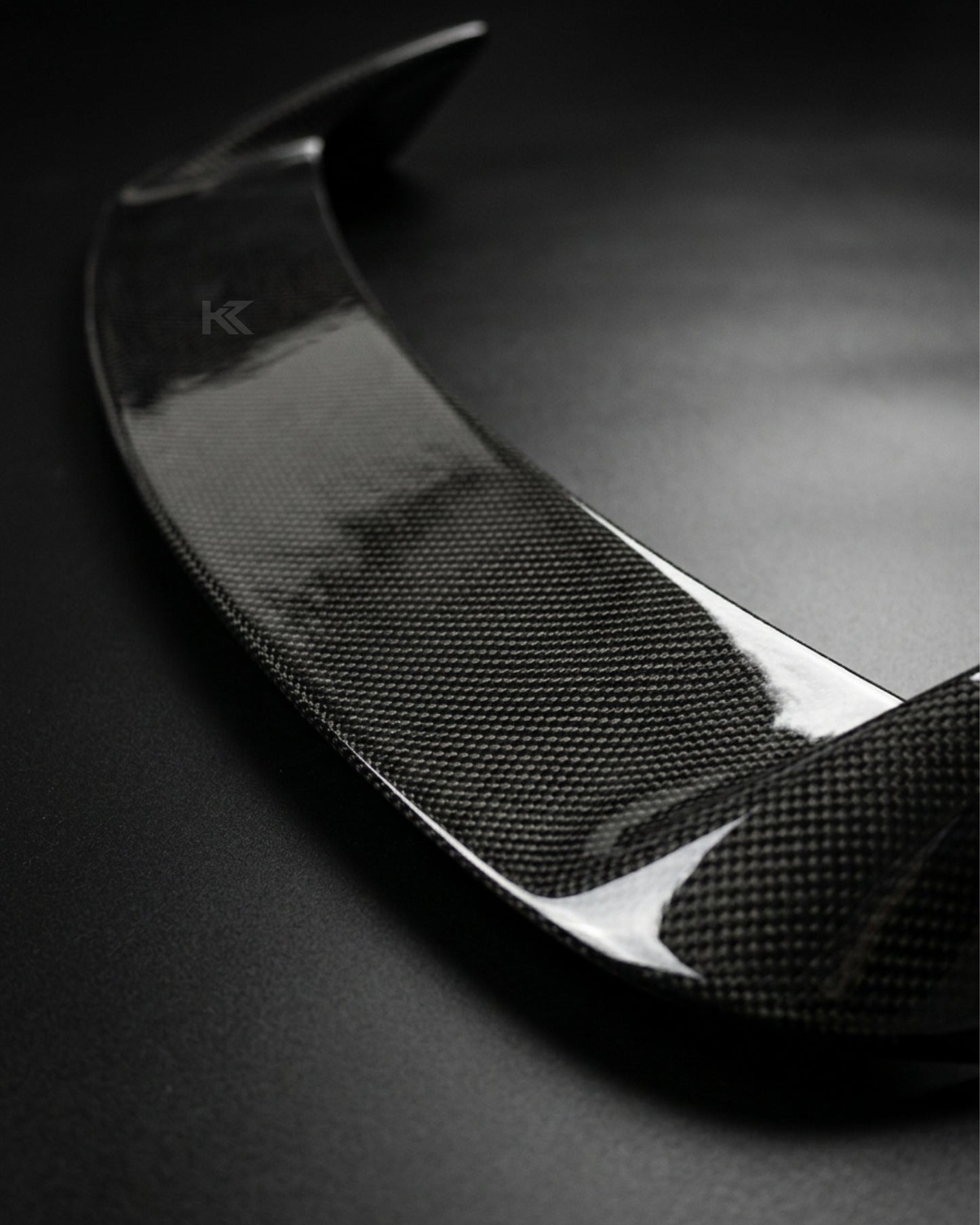 2012–2018 Audi Q3 8U Rear Roof Spoiler Extension – Carbon Fiber
