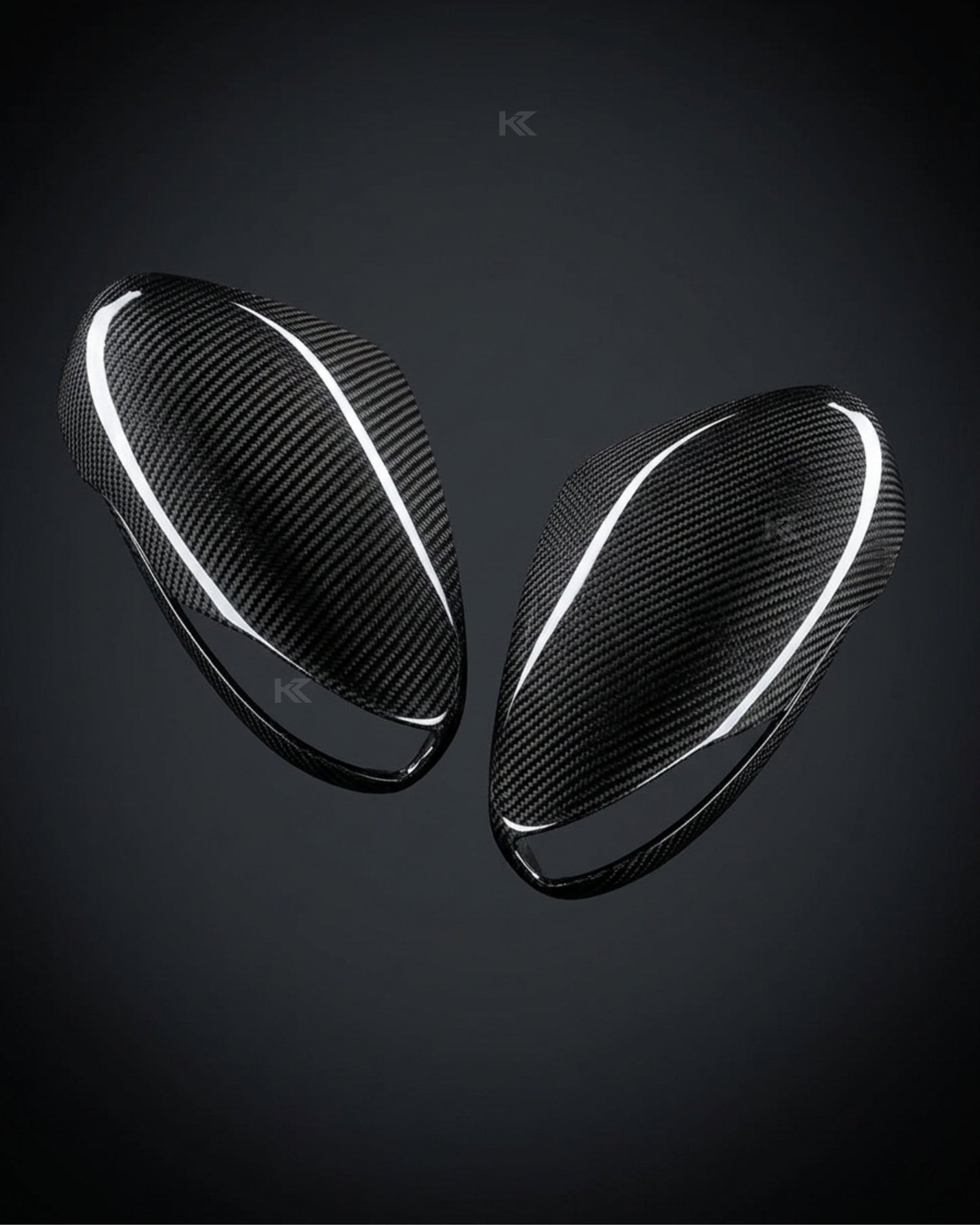 2013–2016 Volkswagen Scirocco Side Mirror Covers – Carbon Fiber