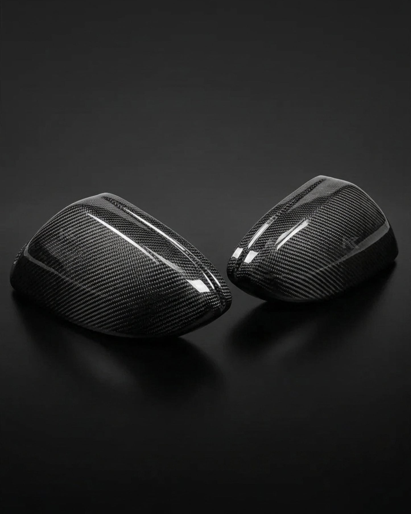 2011–2018 Audi A6 / S6 C7 4G Wing Mirror Cap Housings – Carbon Fiber
