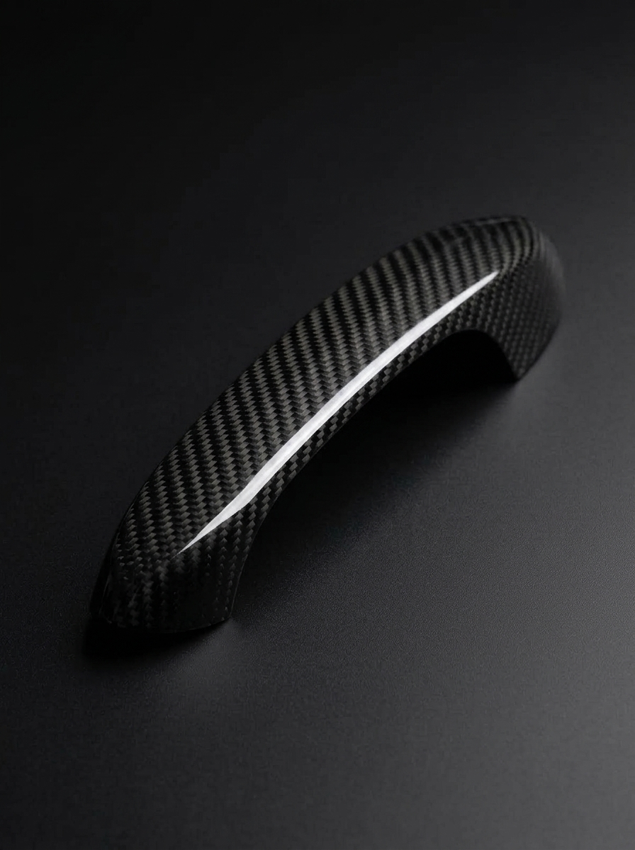 BMW 5 Series G30 F90 Carbon Fiber Door Handle Cover (2017+)