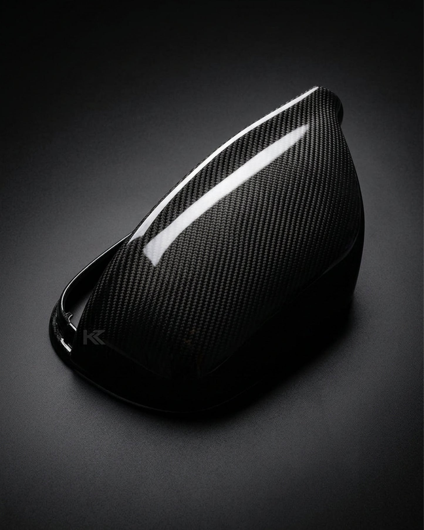 2010–2015 Audi Q5 8R / Q7 4L Side Mirror Caps – Carbon Fiber