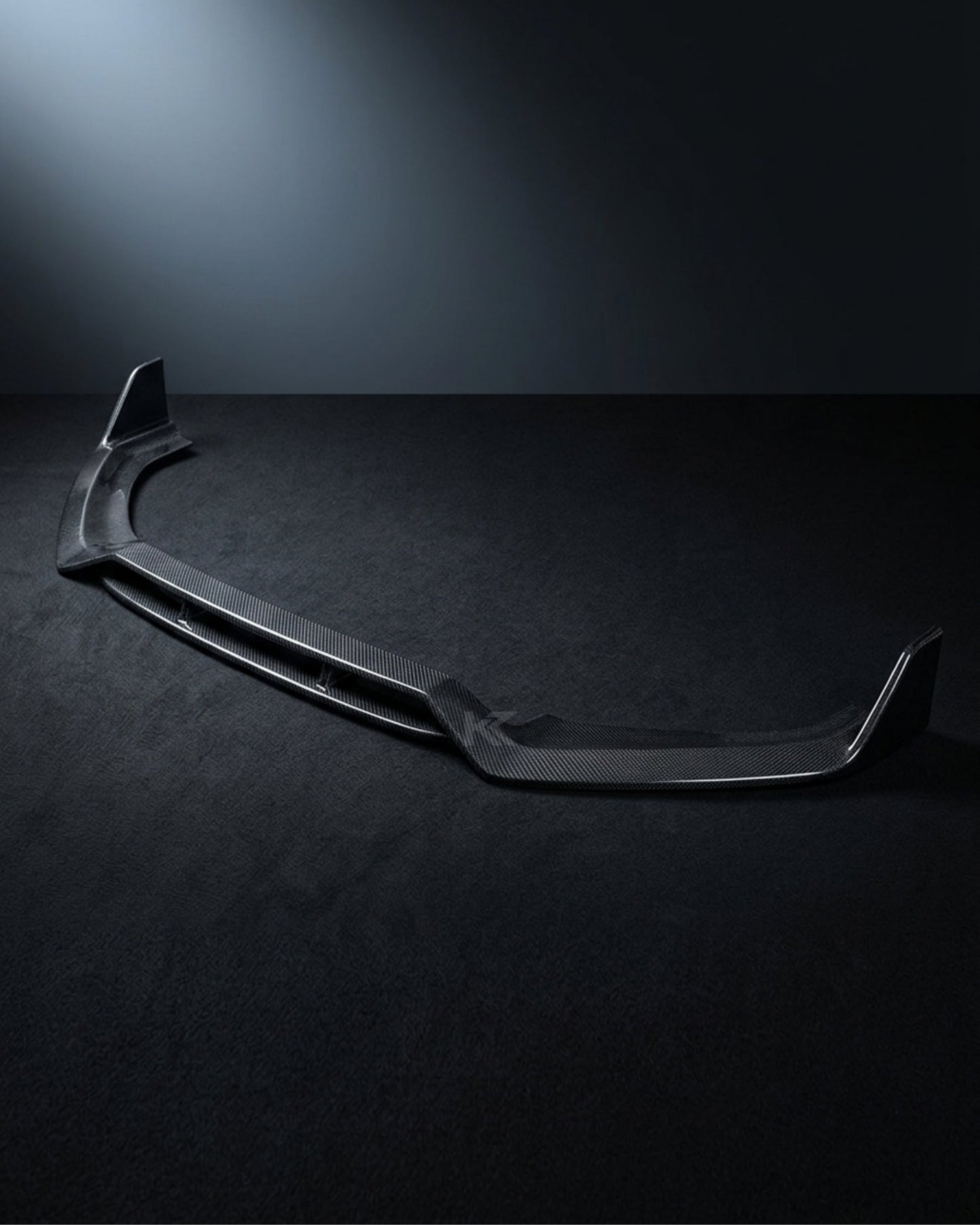 2017–2019 Audi A4 S-Line / S4 B9 Sedan Front Valance Lip – Carbon Fiber