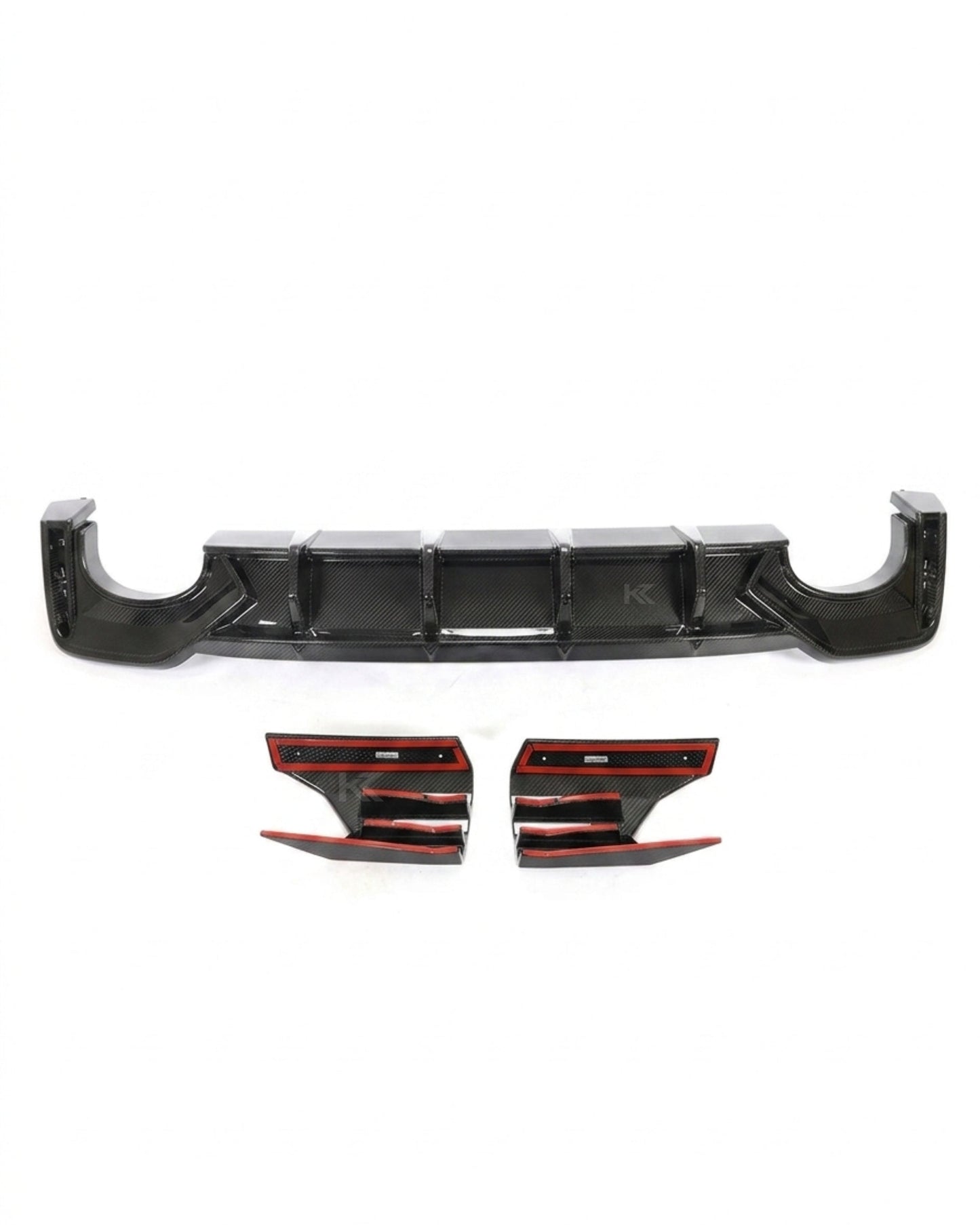 2019–2021 Audi RS6 / A6 C8 Avant Wagon Rear Bumper Diffuser – Dry Carbon Fiber