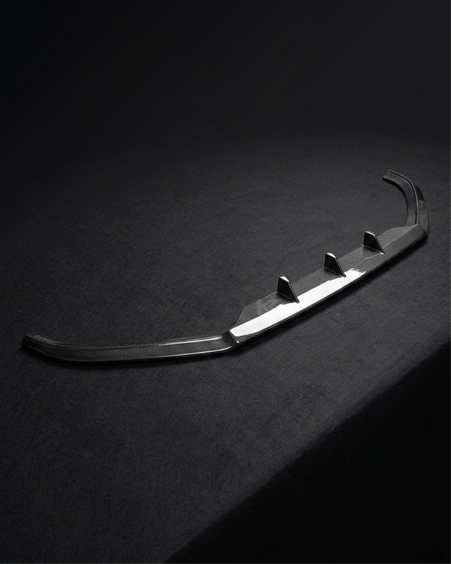 2012–2016 Audi S5 8T Facelift Coupe & Sportback Single Deck Front Bumper Lip – Carbon Fiber