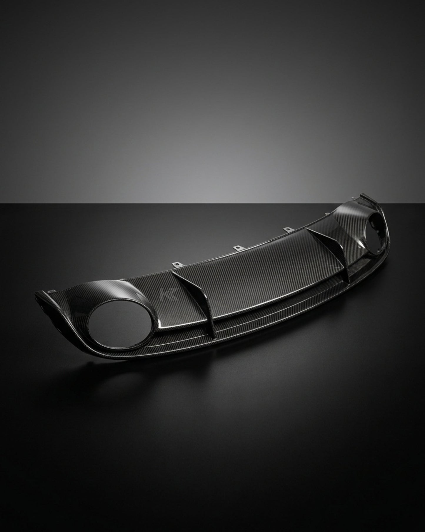 2014–2018 Audi RS7 C7 4G Sportback Factory Style Rear Bumper Diffuser – Dry Carbon Fiber