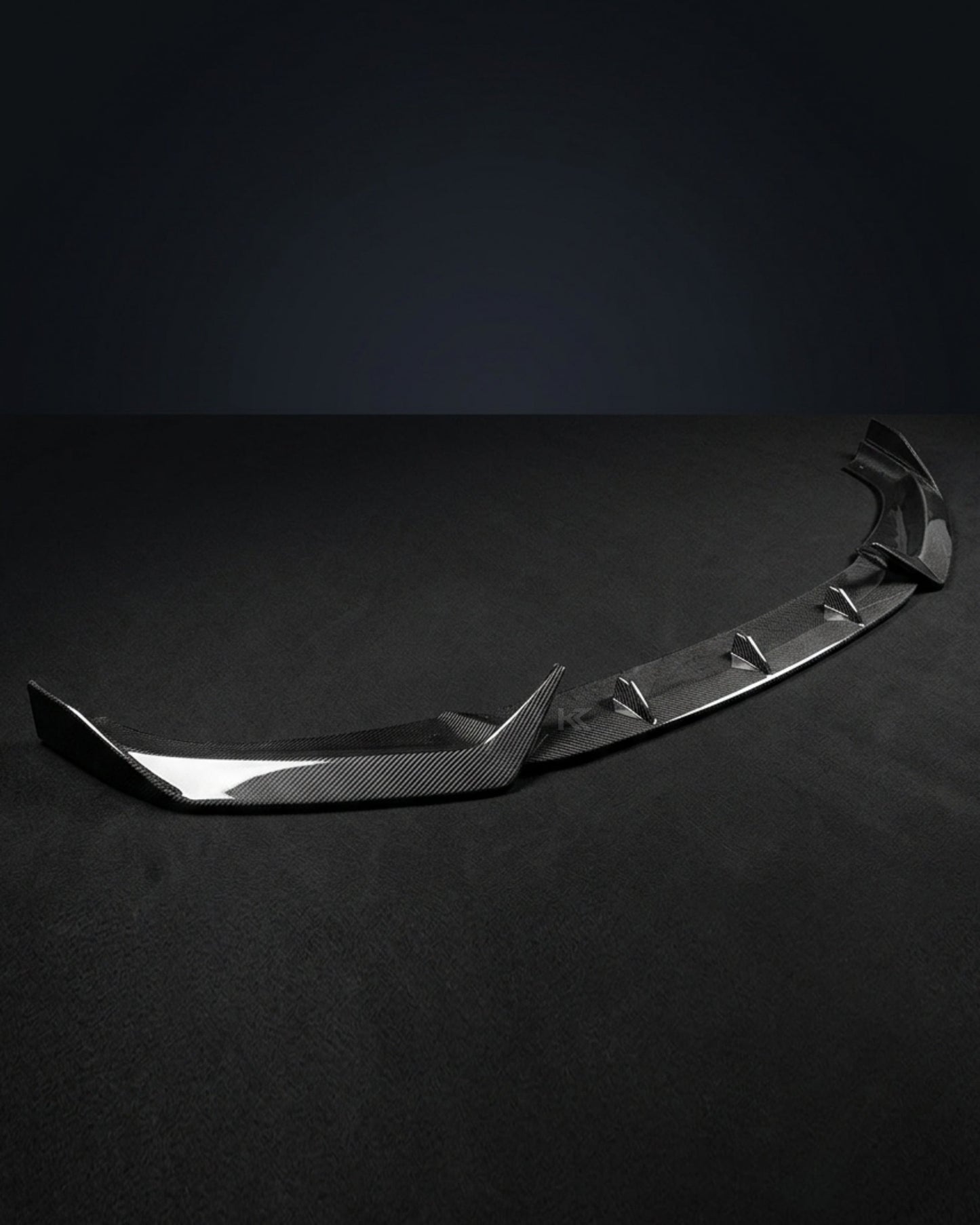 2017–2018 Audi A4 S-Line / S4 B9 Sedan 3-Piece Front Lip Kit – Carbon Fiber