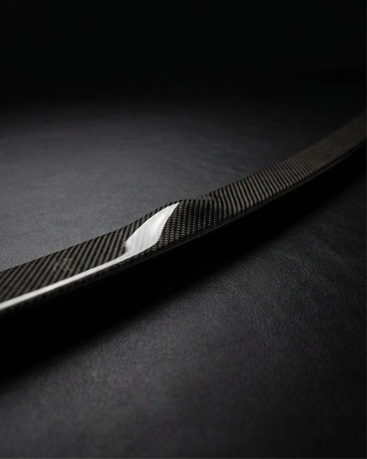 2017–2023 Audi A4 S-Line / S4 B9 Sedan Single Deck Rear Trunk Spoiler – Carbon Fiber