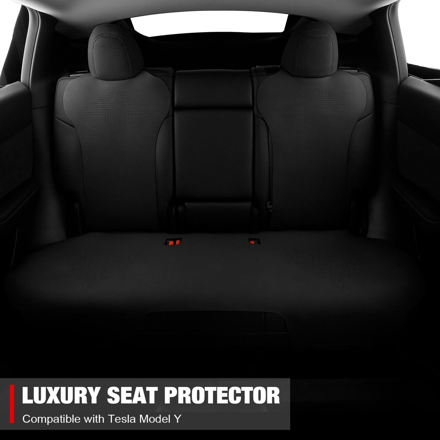 2017-2023 Tesla Model 3 Seat Covers Cushions V1 Suede Leather