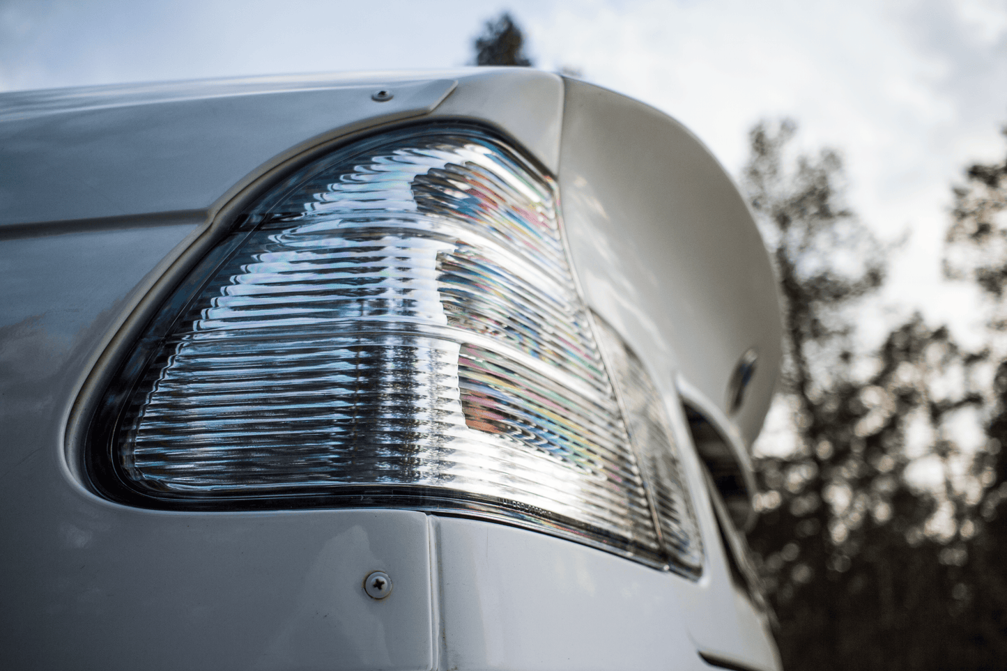 BMW 3-Series E46 Sedan Clear Tail Lights (1998-2006)