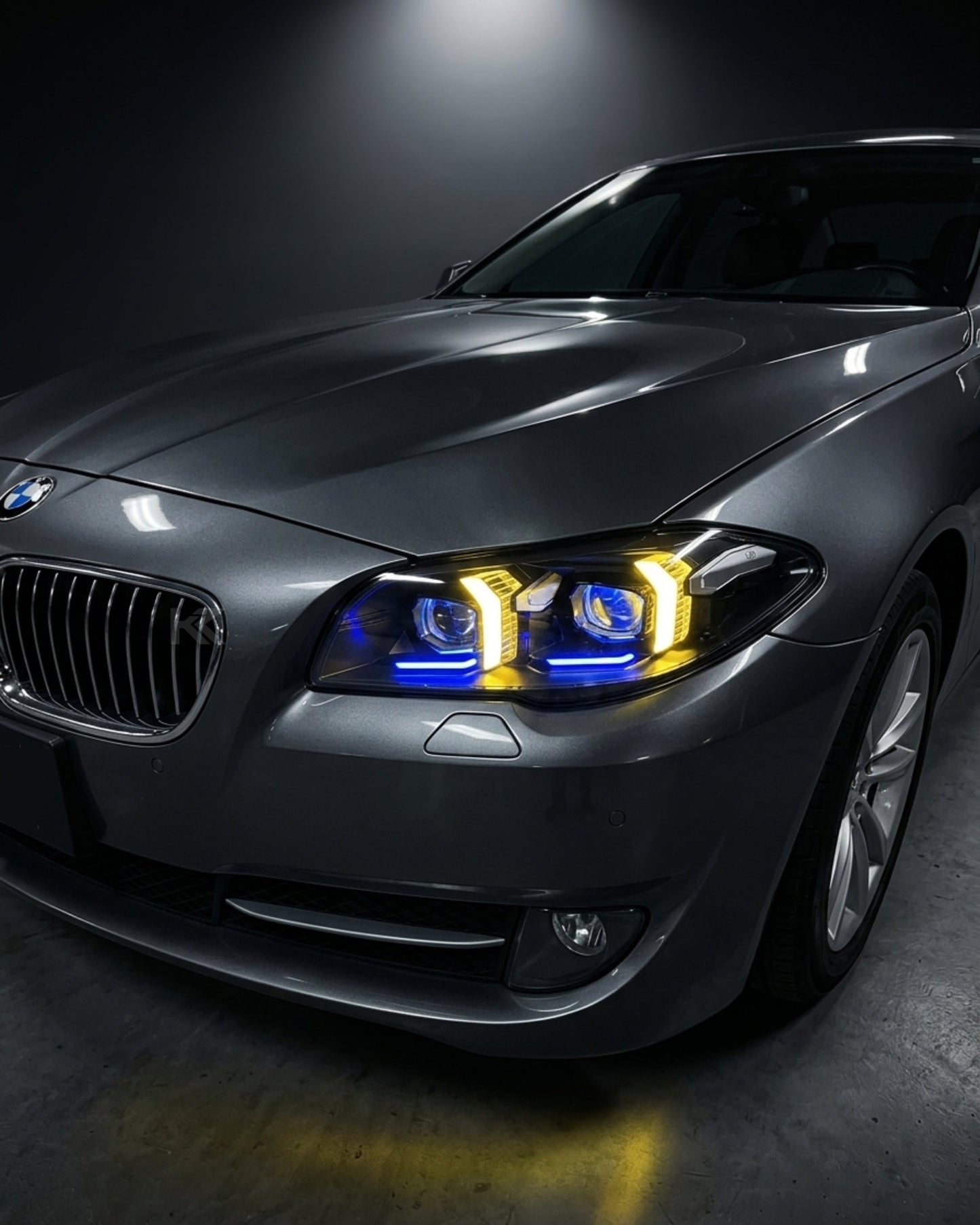BMW 5 Series F10 / F18 LED Headlight Assembly with High / Low Beam 2011 - 2017