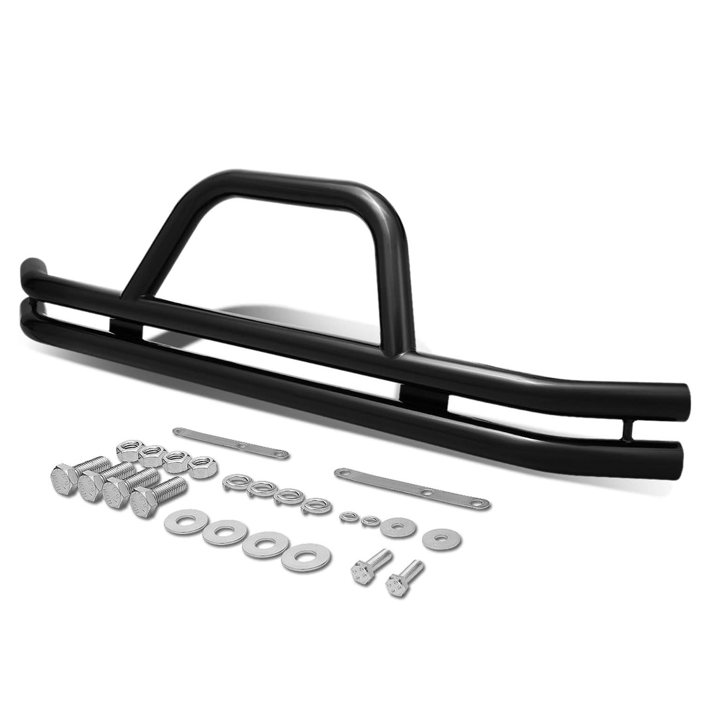 87-06 Jeep Wrangler Tubular Front Bumper Guard - Black