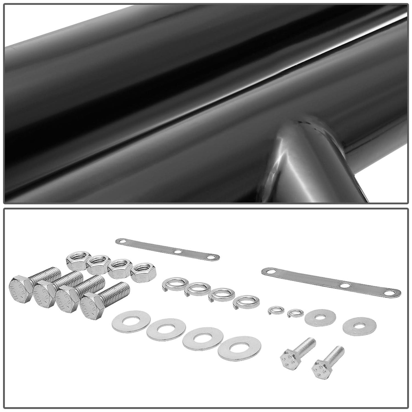 87-06 Jeep Wrangler Tubular Front Bumper Guard - Black