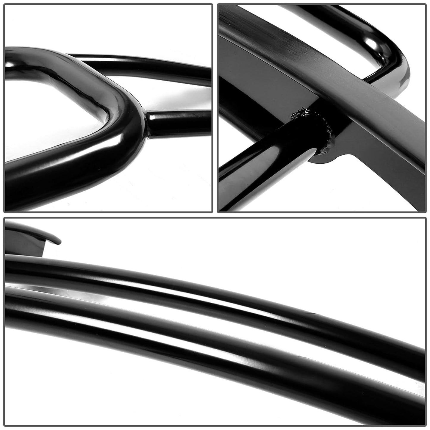 06-10 Hummer H3 Tubular Front Bumper Guard - Black