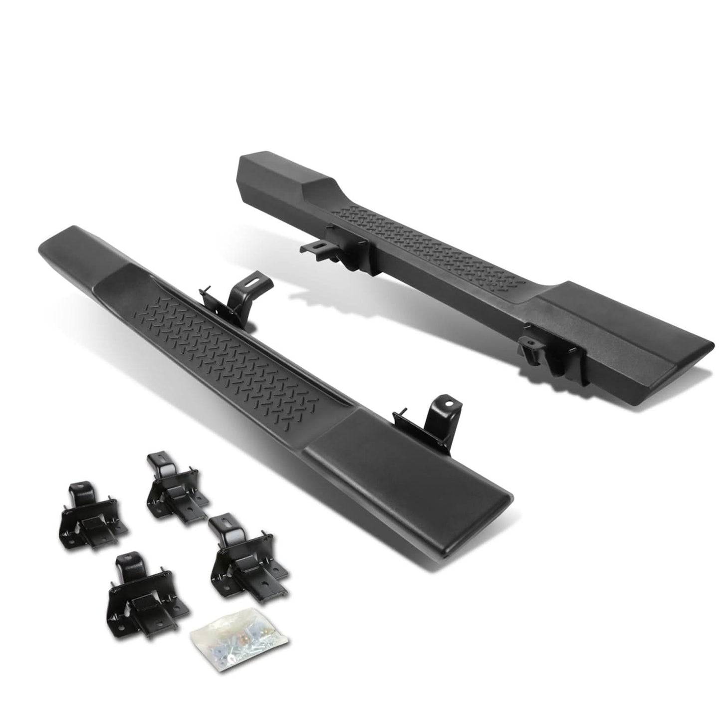 07-16 Jeep Wrangler 2 Door Factory Style Nerf Bar Step Bar Black