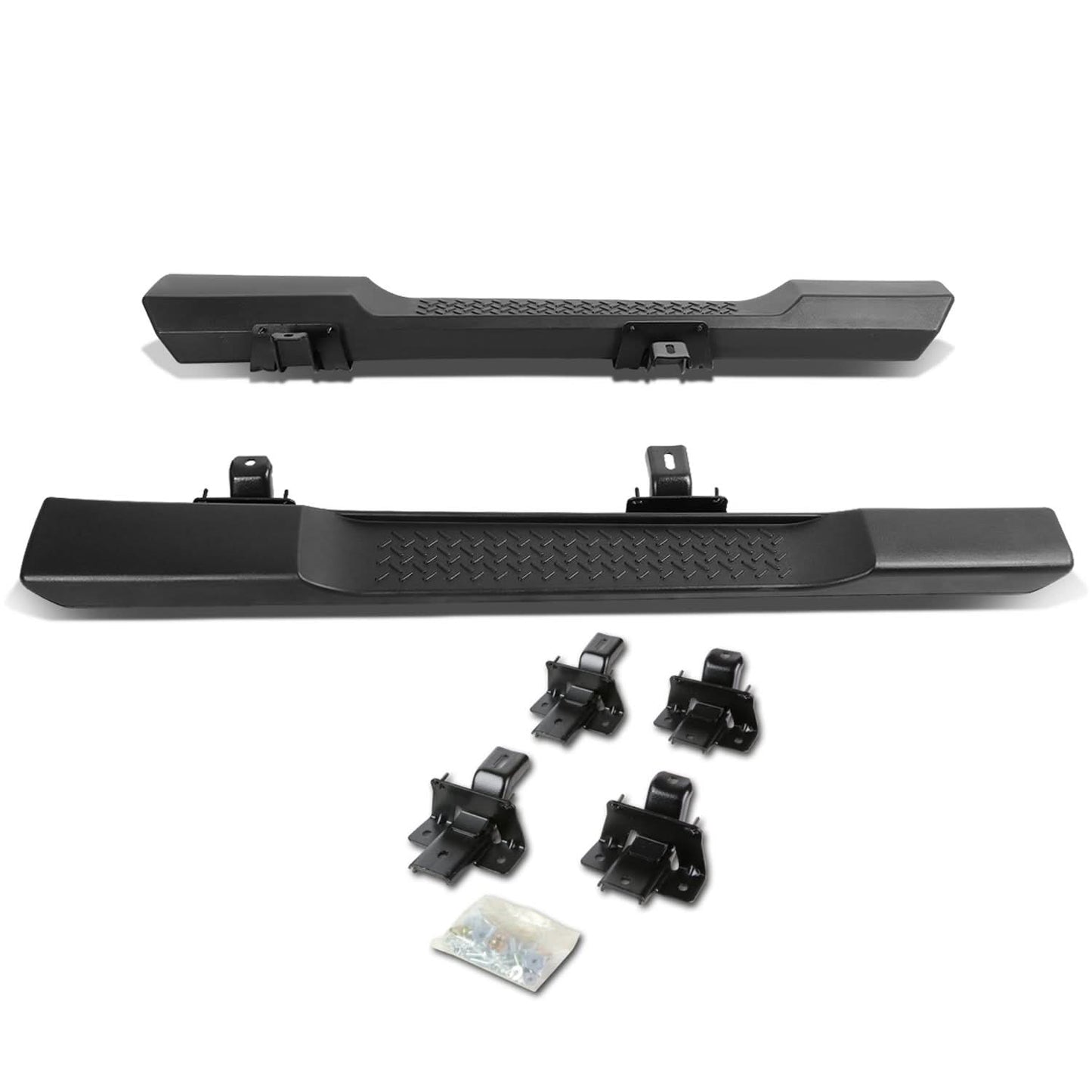 07-16 Jeep Wrangler 2 Door Factory Style Nerf Bar Step Bar Black