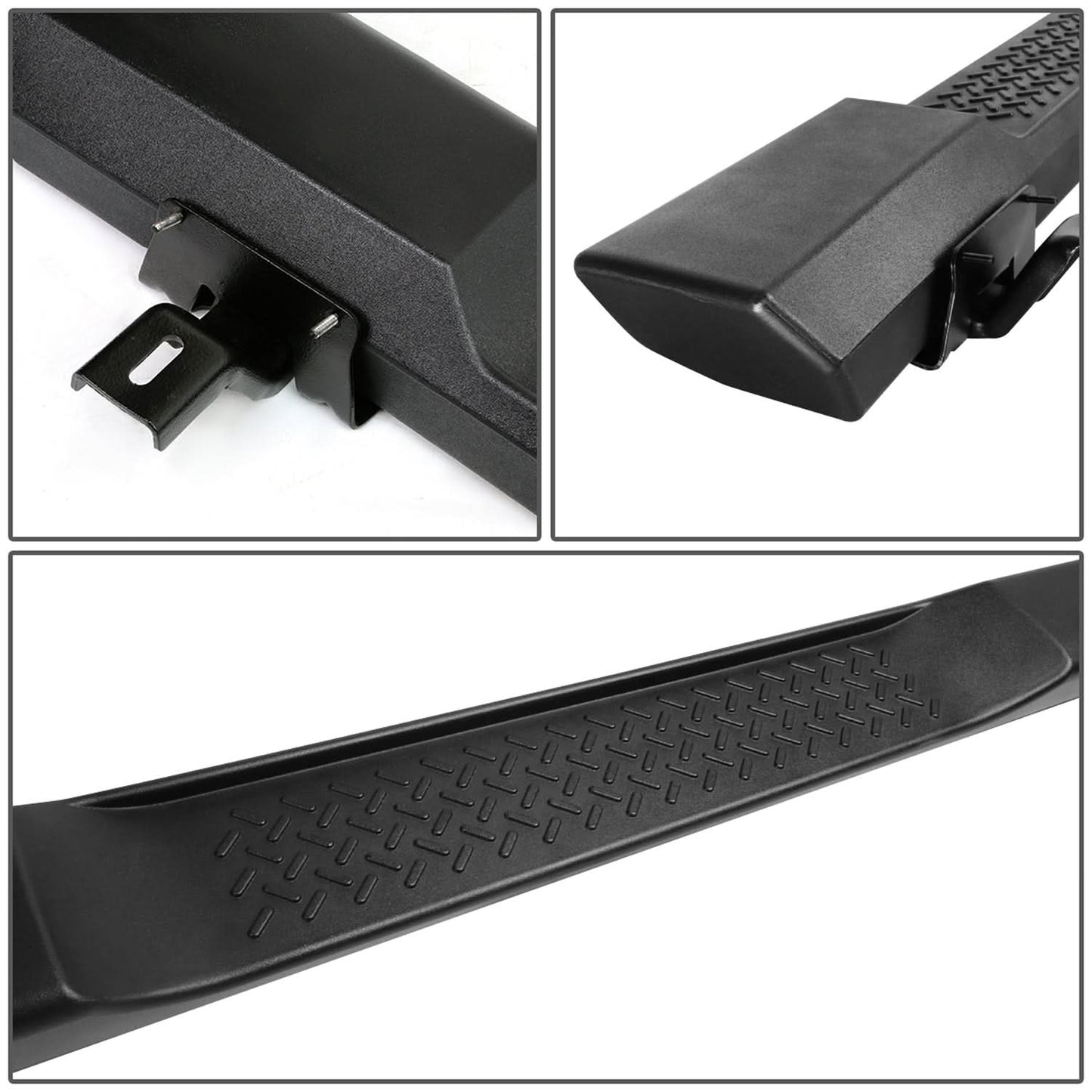07-16 Jeep Wrangler 2 Door Factory Style Nerf Bar Step Bar Black
