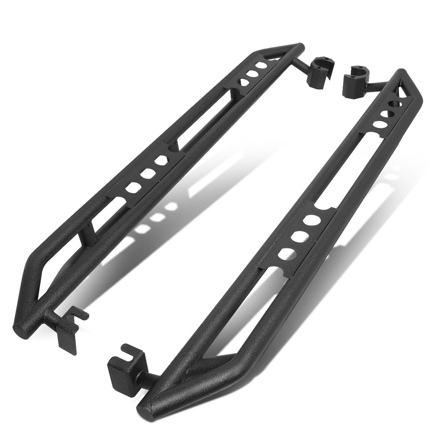2018-2019 Jeep Wrangler JL 4-Door Nerf Bar Step Bar Matte Black