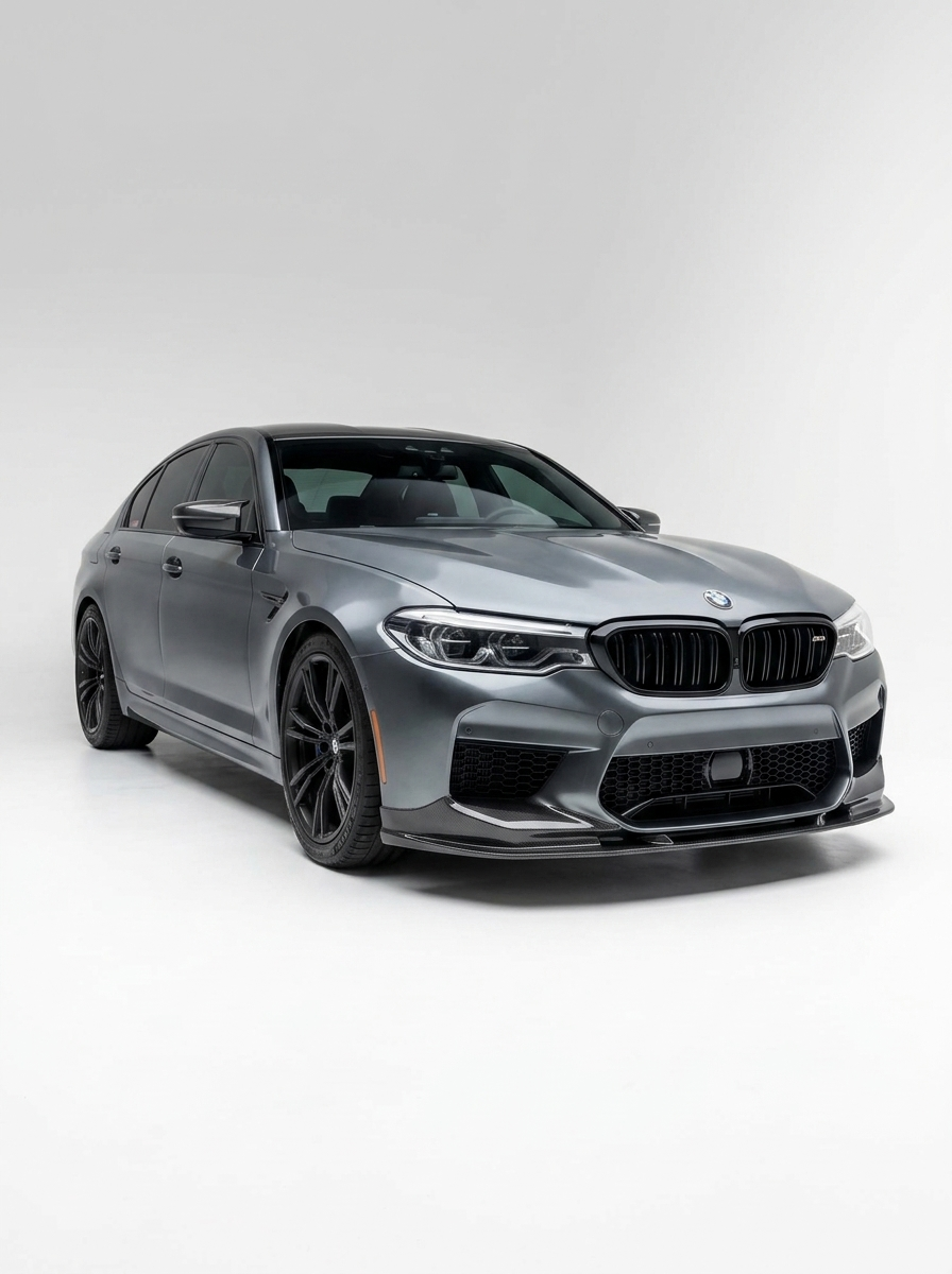 BMW 5 Series F90 M5 3D Style Carbon Fiber Front Lip (2018 +)