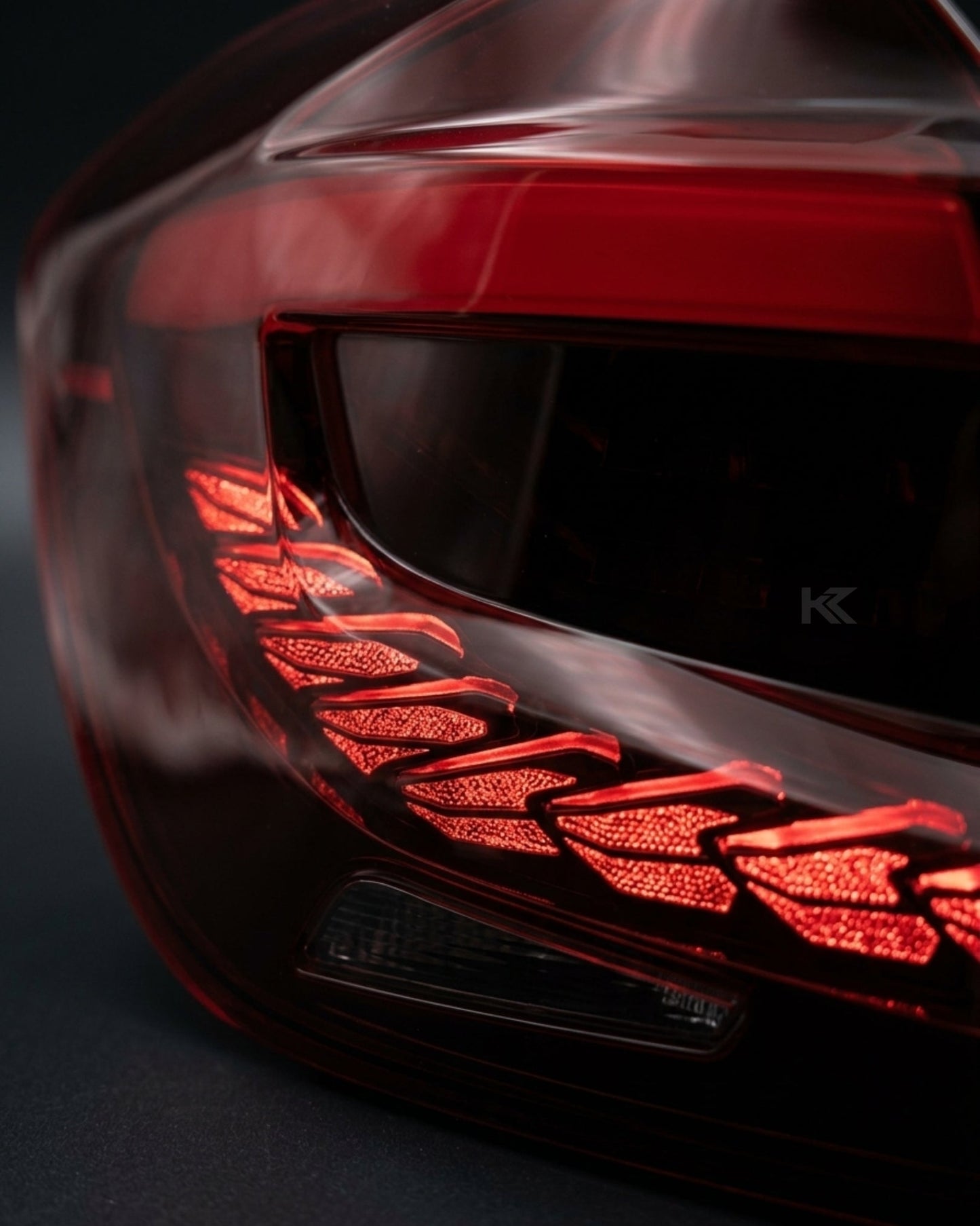 BMW X3 G01 iX3 G08 LED GTS / Dragon Scale Style Taillights (Red or Black) (2019-2022)