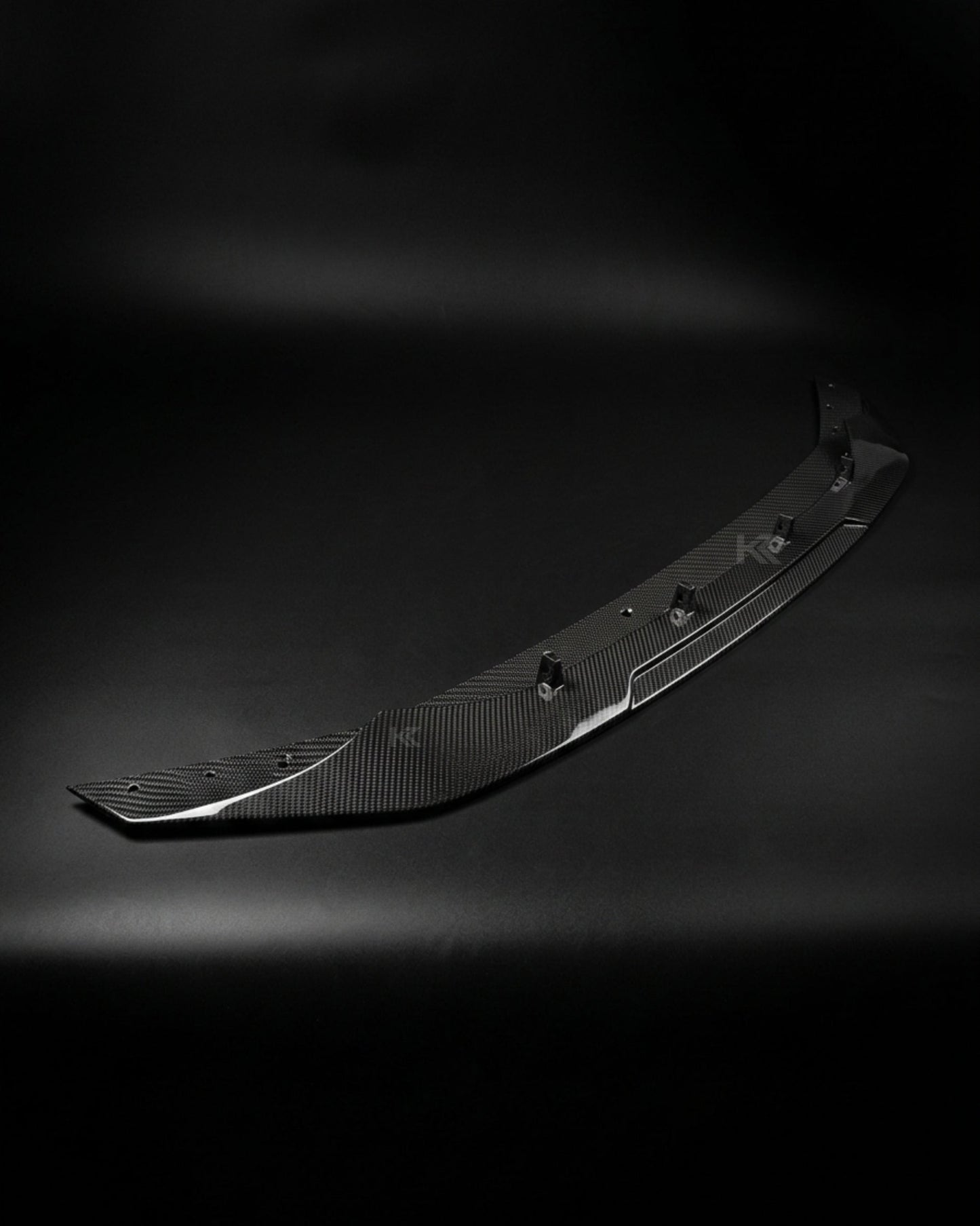 2019–2021 Audi RS6 C8 Avant Front Bumper Lip Spoiler – Pre-Preg Dry Carbon Fiber