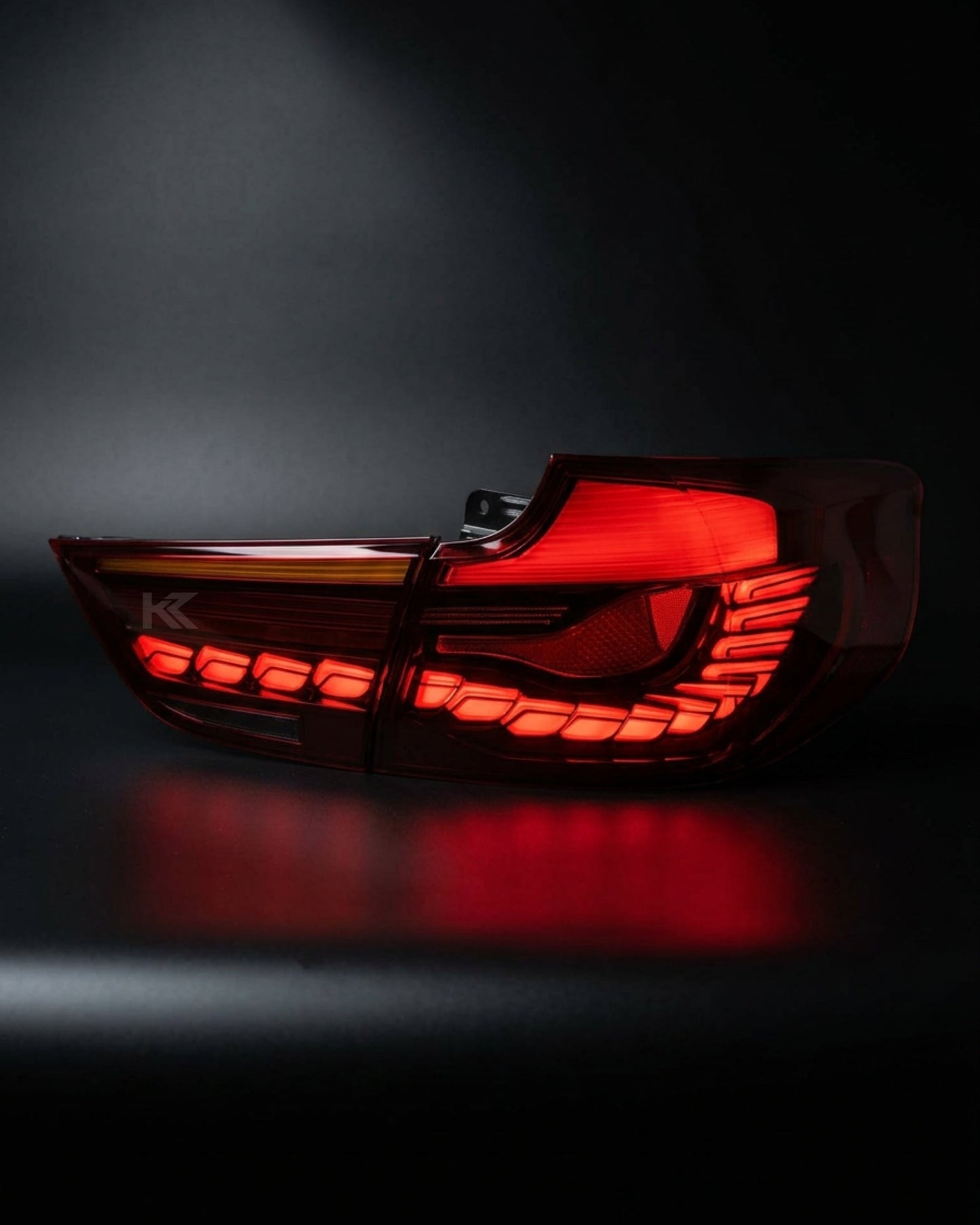 BMW 3-Series F34 Gran Turismo (GT) Red /or/ Smoke GTS OLED Style Tail Lights 2012-2016