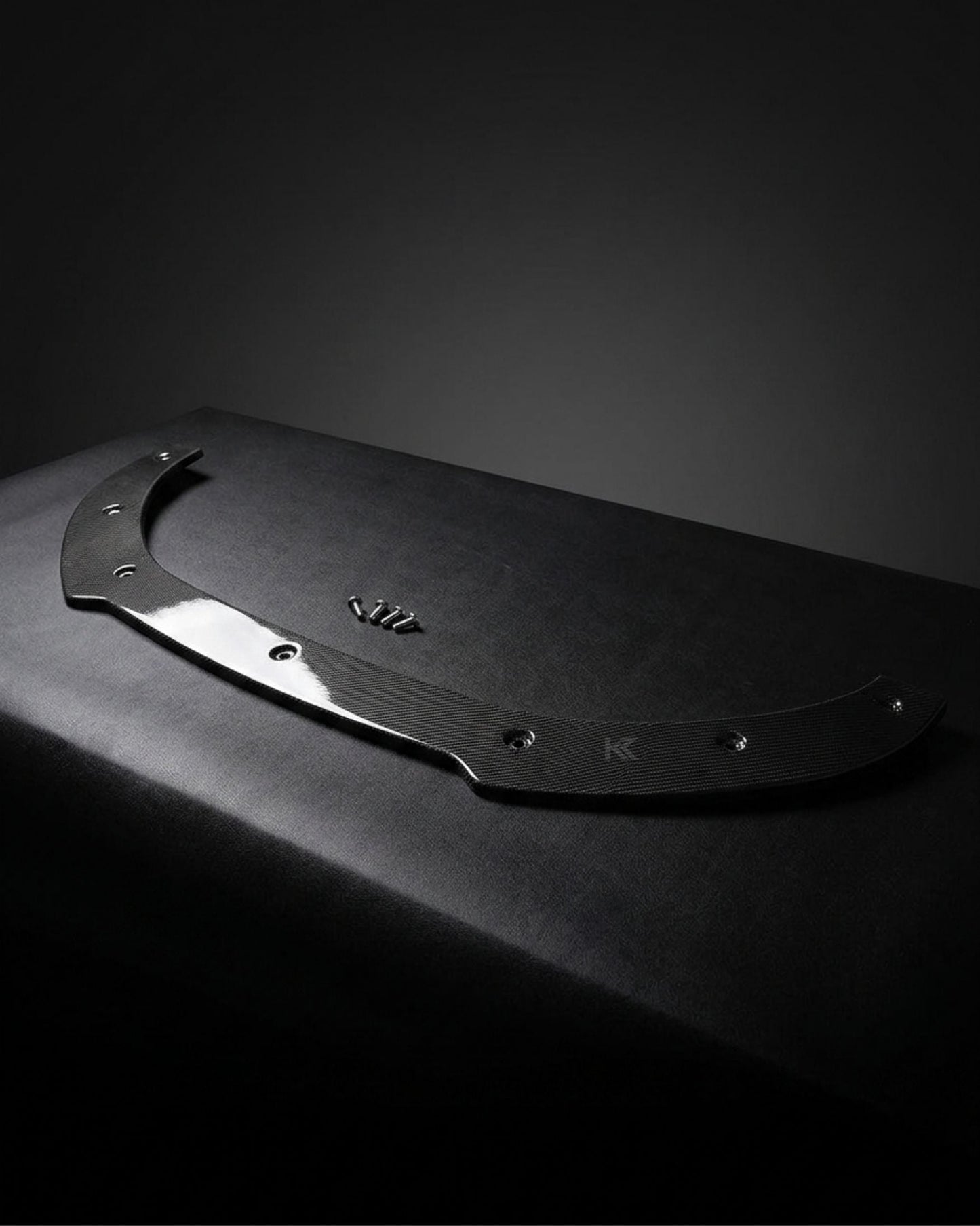2008–2009 Audi TT 8J MK2 Coupe Front Bumper Lip Splitter – Carbon Fiber