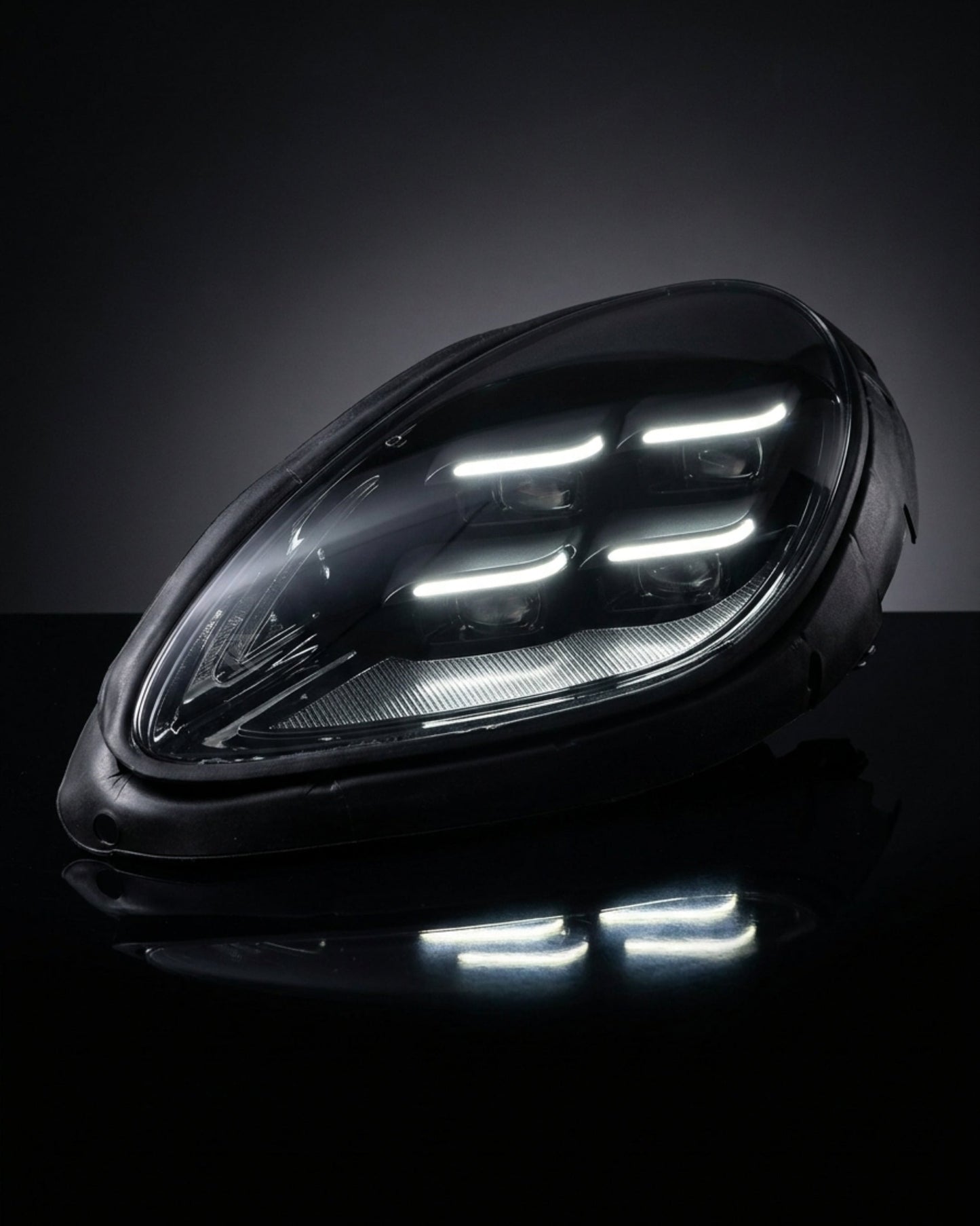 Porsche Macan 95B / 95B.1 LED Headlight Assembly with Daytime Running Lights 2014 - 2020 (Upgrade to 95B.3 Style / Replaces 96463190703)