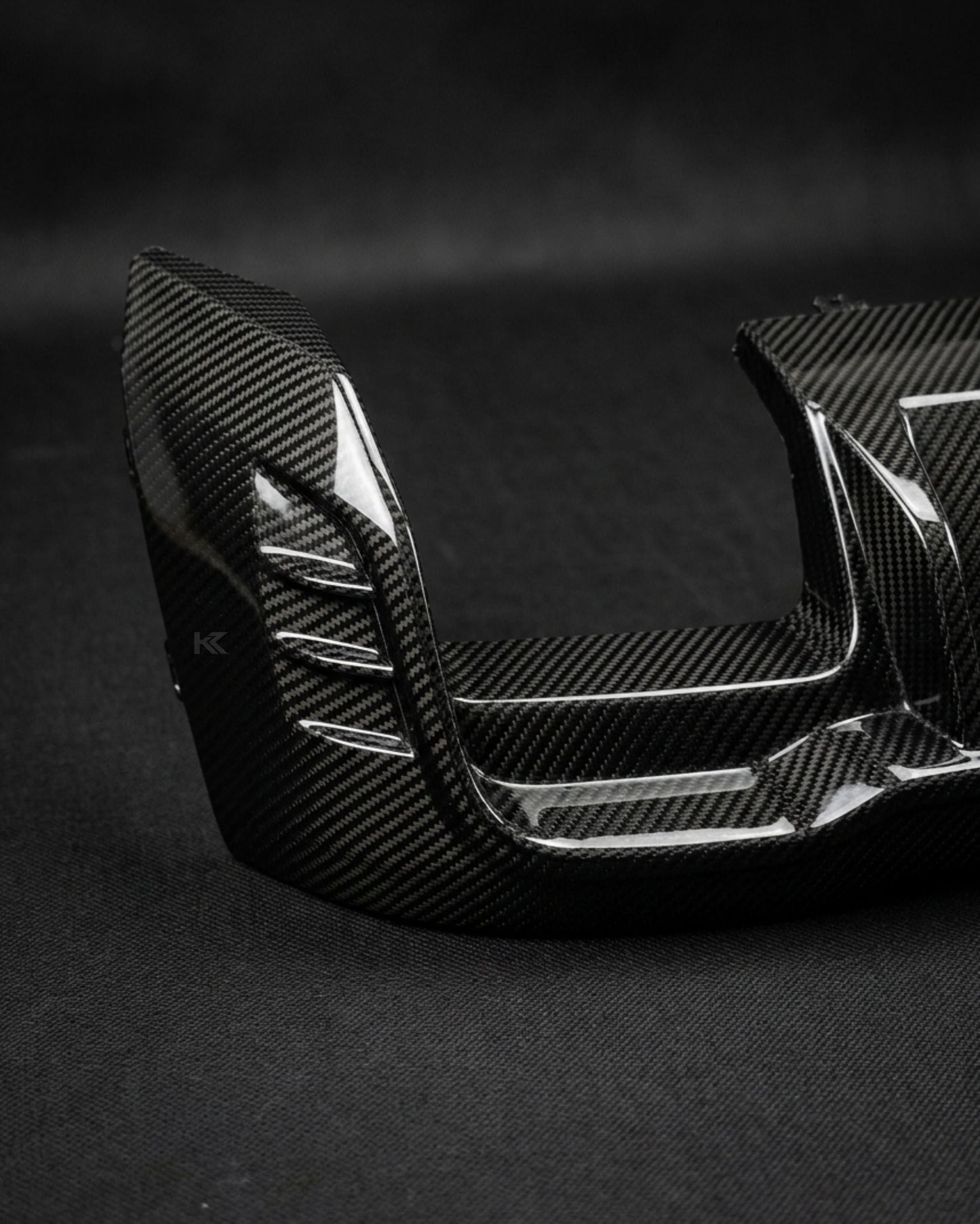 2020–2022 Audi A4 S-Line / S4 B9 Sedan Rear Diffuser – Pre-Preg Dry Carbon Fiber
