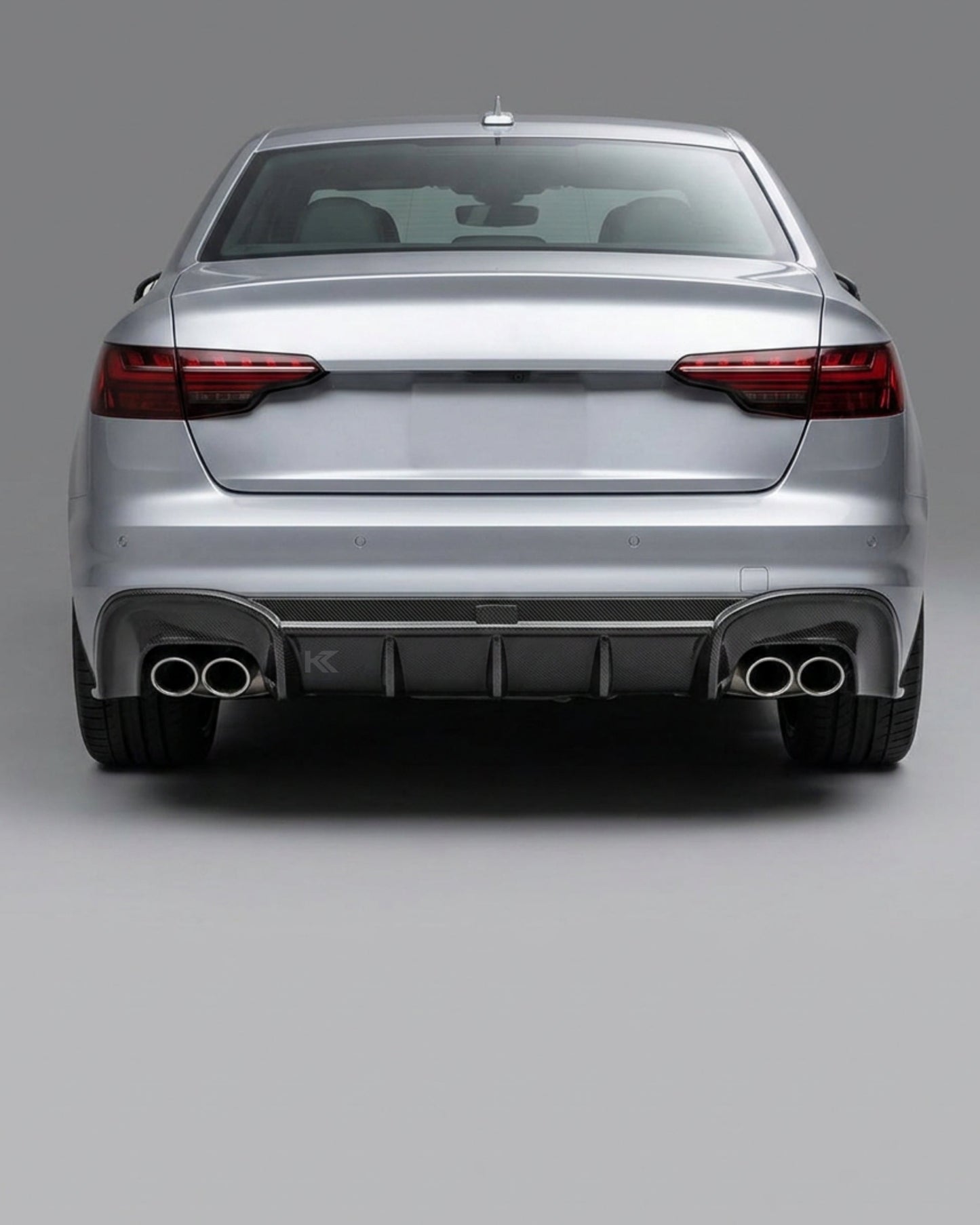 2020–2021 Audi A4 S-Line / S4 B9 Rear Diffuser – Pre-Preg Dry Carbon Fiber