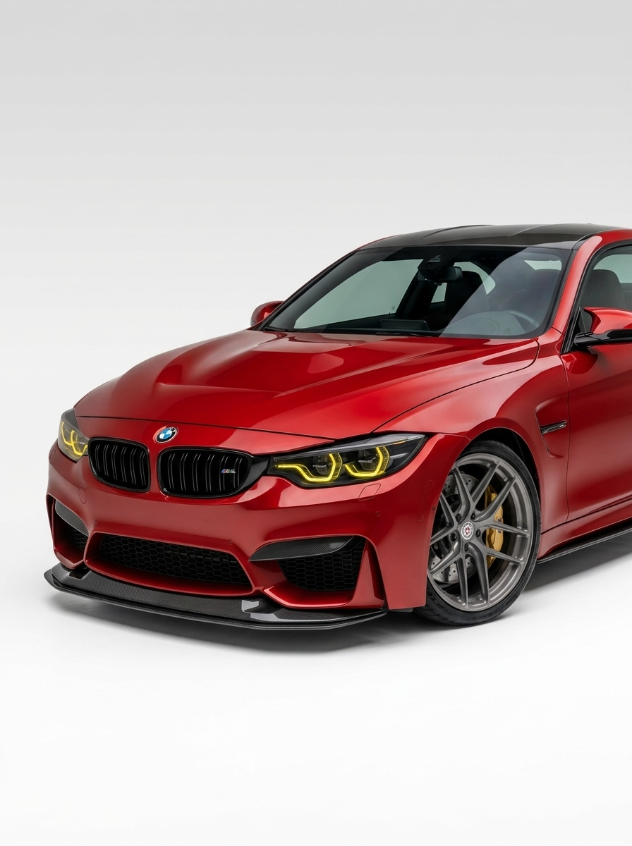 BMW 3 Series F80 M3 F82 F83 M4 GTS Style Carbon Fiber Front Lip (2015 - 2021)