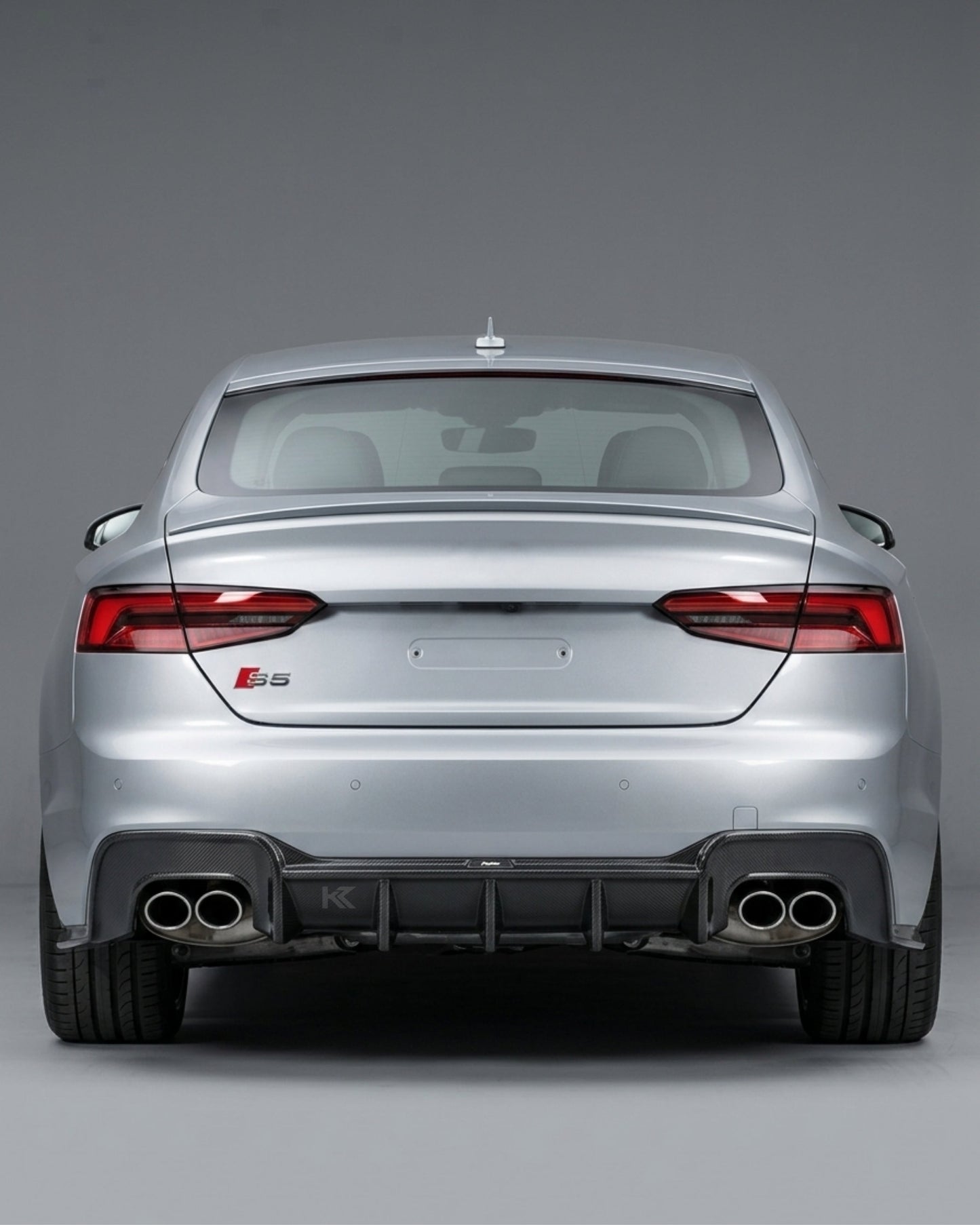 2017–2019 Audi A5 S-Line / S5 B9 Sportback Rear Diffuser – Pre-Preg Dry Carbon Fiber