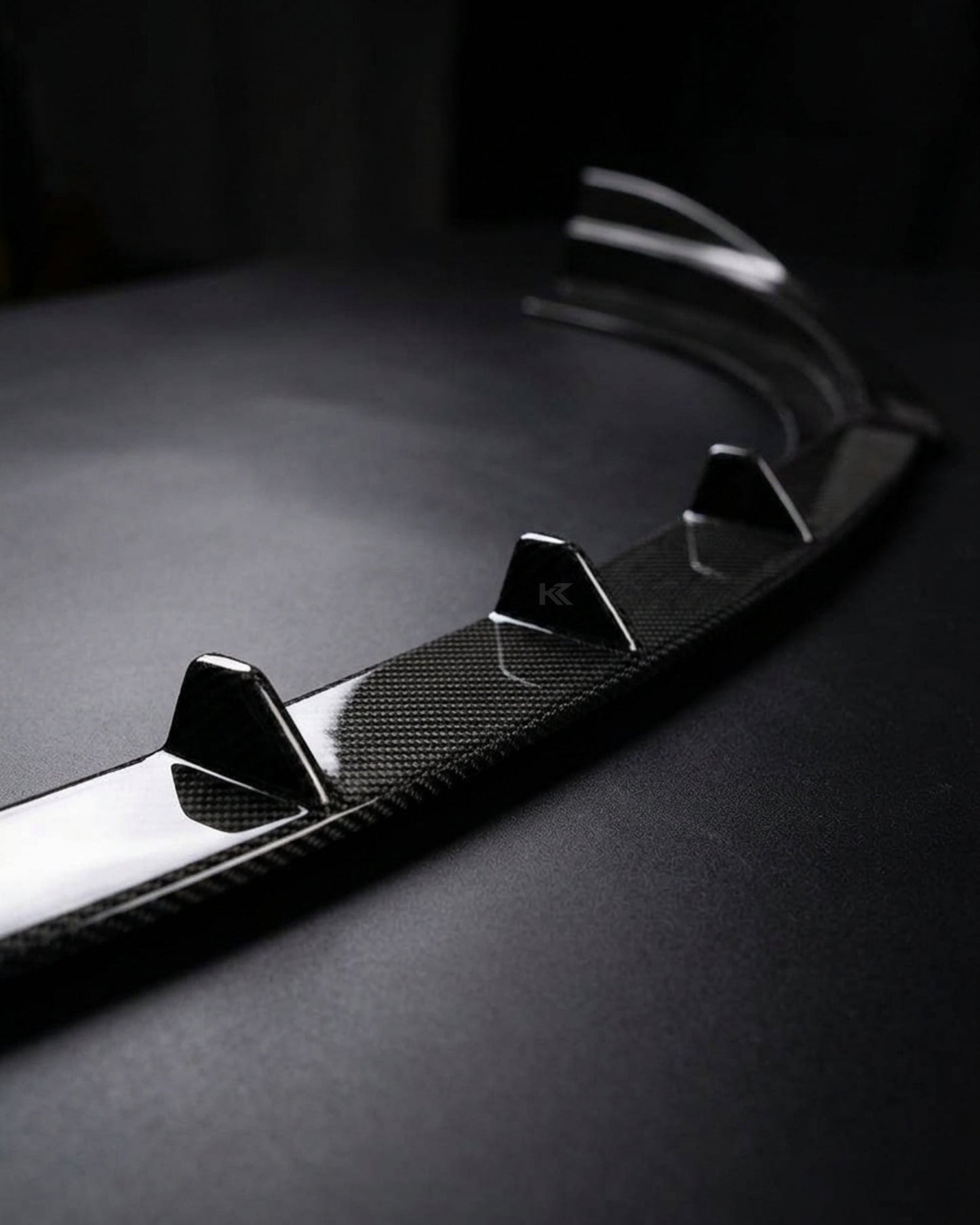 2014–2016 Audi A3 S-Line / S3 8V Hatchback Front Lip Splitter – Pre-Preg Dry Carbon Fiber
