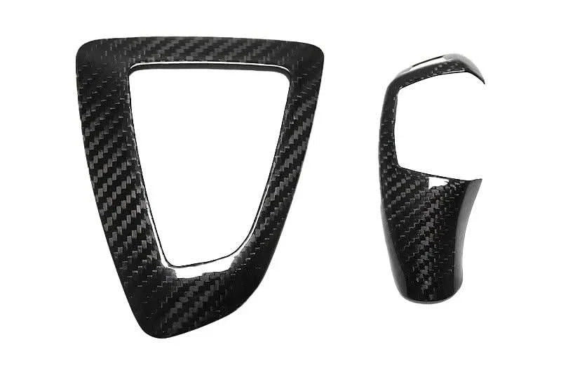 BMW F20 F22 F30 F32 F10 GT F07 F01 X3 F25 X4 F26 Carbon Fiber Gear Shift Knob and Panel Cover Trim (2011 - 2019)