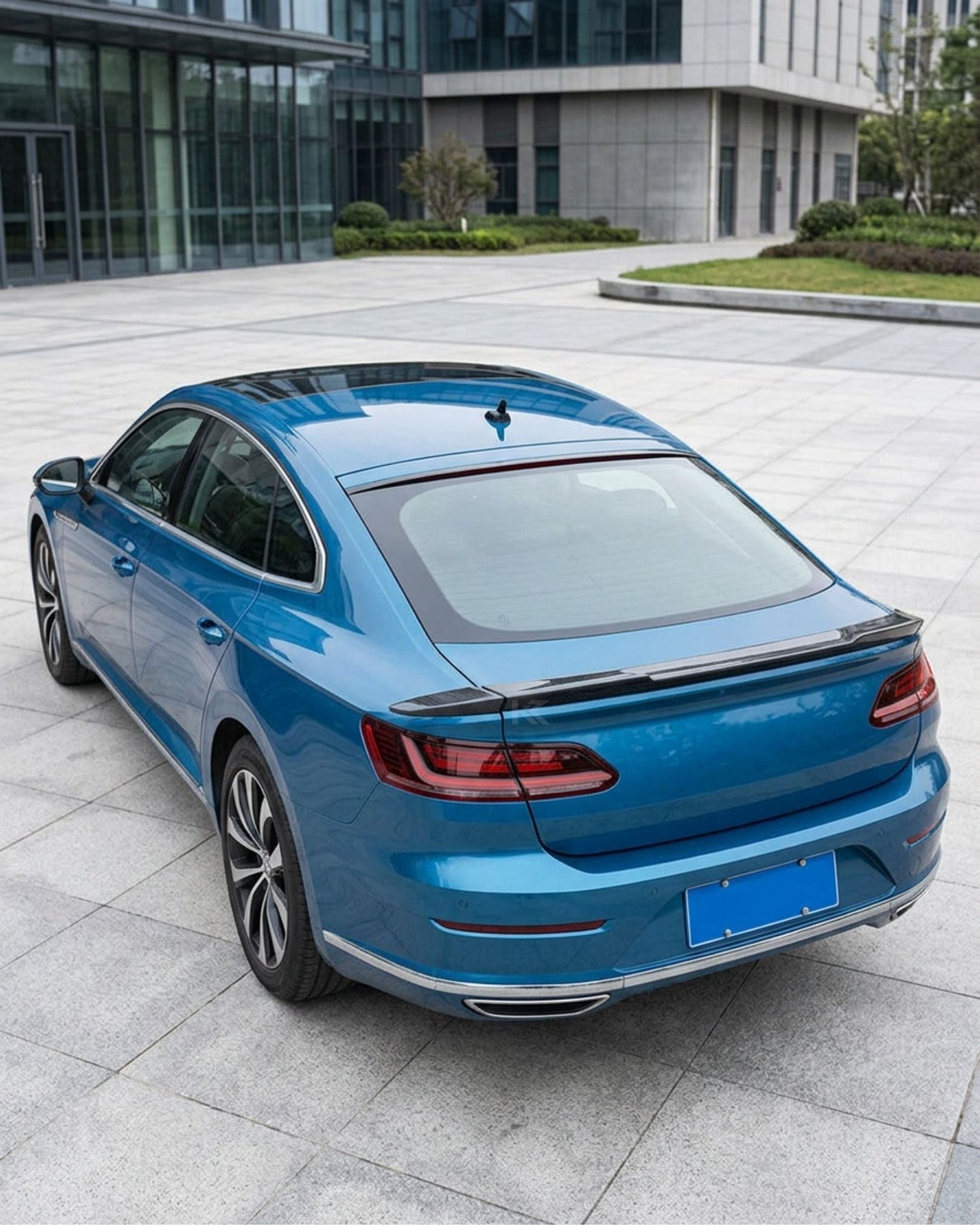 2019–2023 Volkswagen Arteon / Ducktail Style Rear Trunk Spoiler – Carbon Fiber