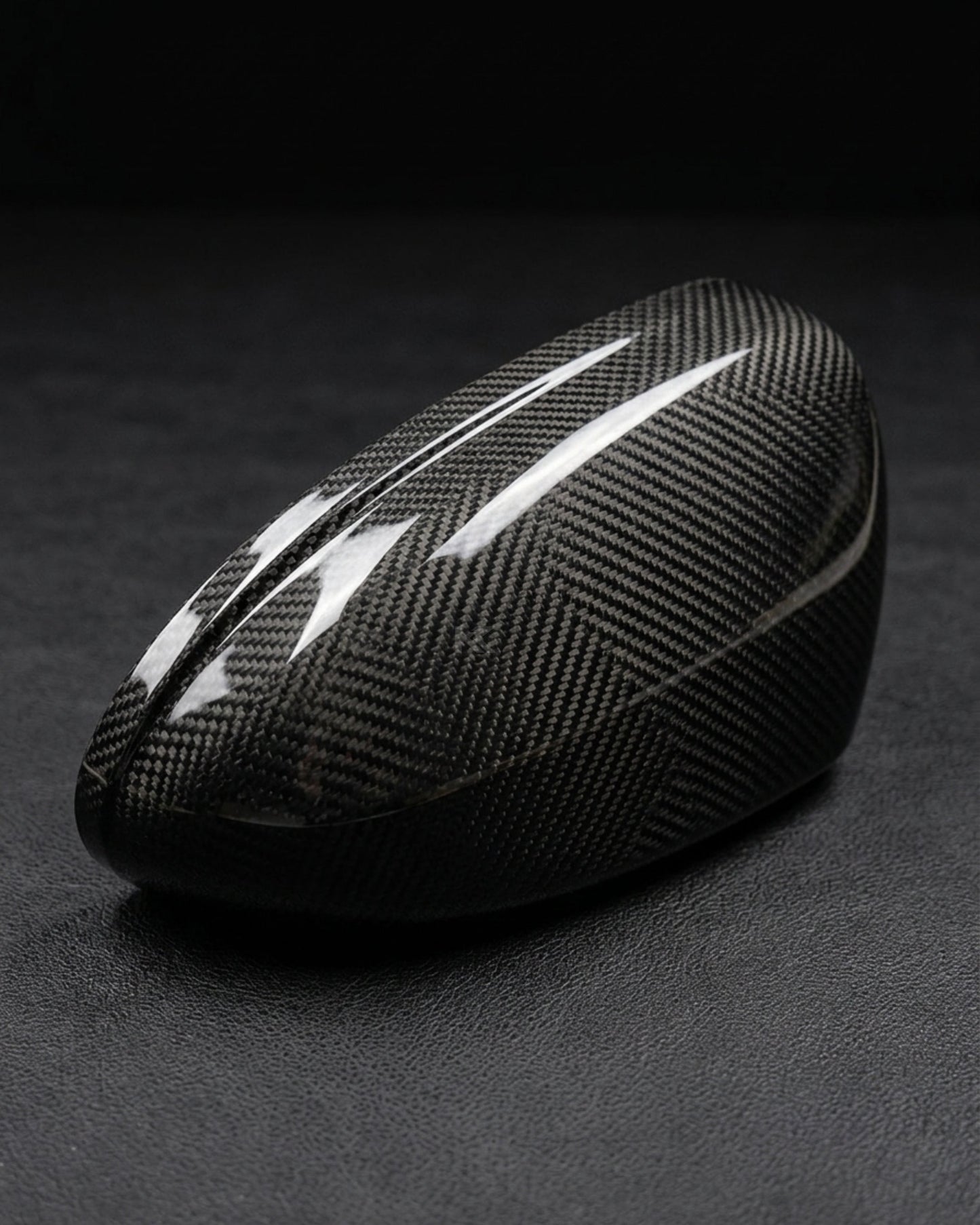 2011–2018 Audi A6 / S6 C7 4G Wing Mirror Cap Housings – Carbon Fiber