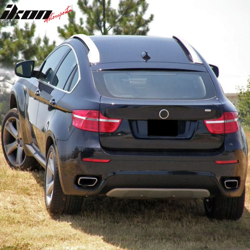 2008-2014 BMW X6 E71 E72 OE Style Polish Roof Rack Cross Bar Aluminum