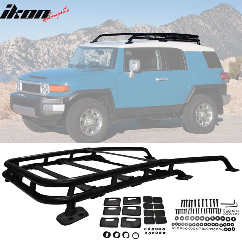 2007-2014 Toyota Fj Cruiser OE Roof Cross Bar Luggage Carrier Aluminum