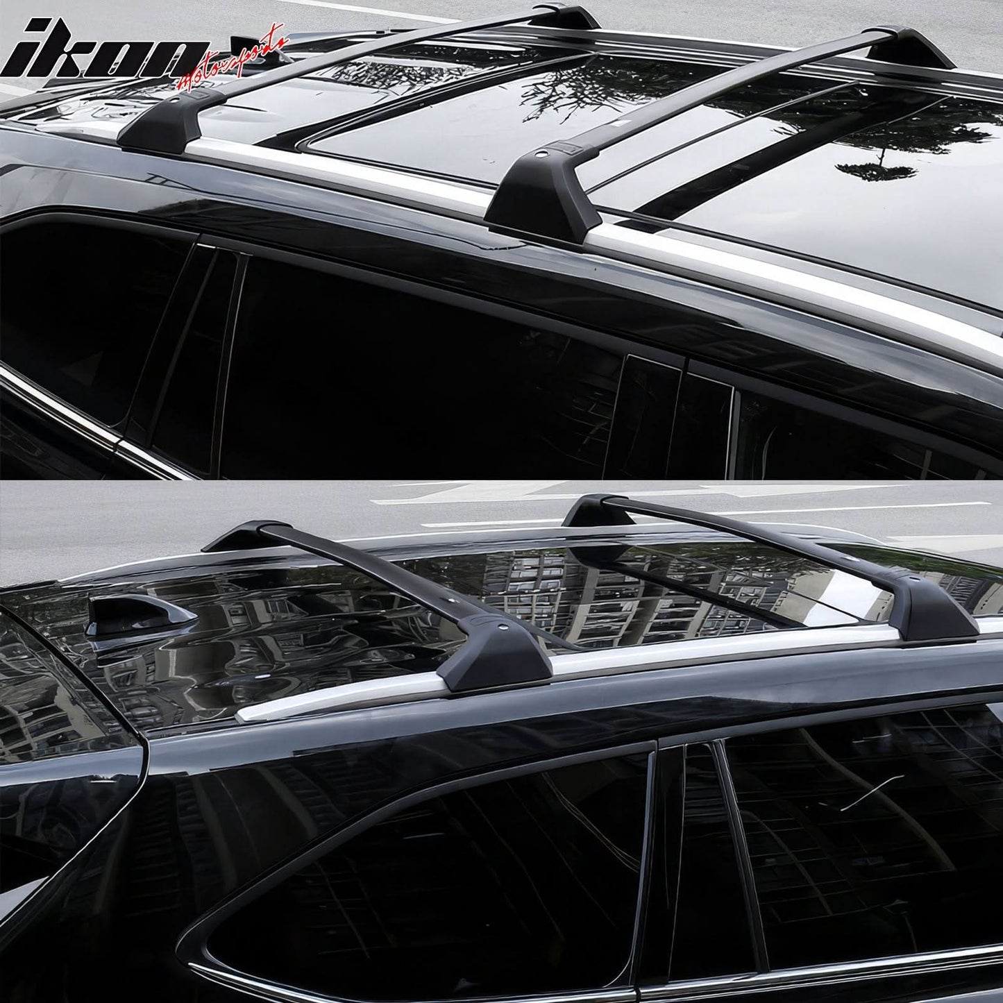 2020-2024 Toyota Highlander Roof Rack Cargo Carrier Cross Bar Aluminum
