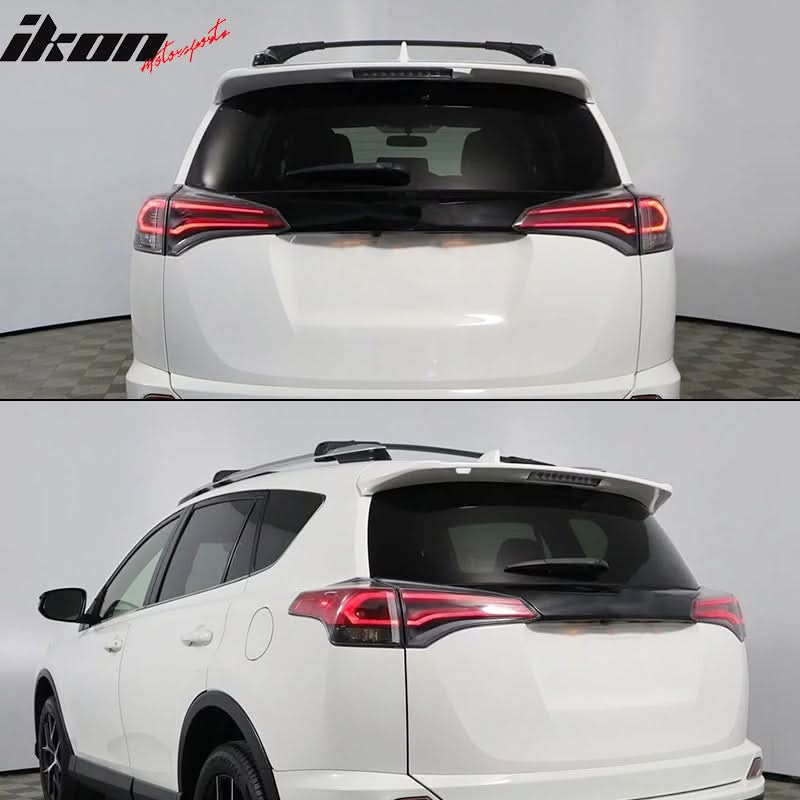 2013-2018 Toyota RAV4 OEM Style Black Roof Rack Cross Bar Aluminum
