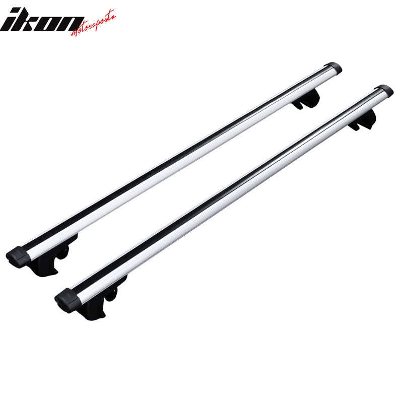 Universal Silver Roof Rack Cross Bar Cargo Luggage Carrier Aluminum