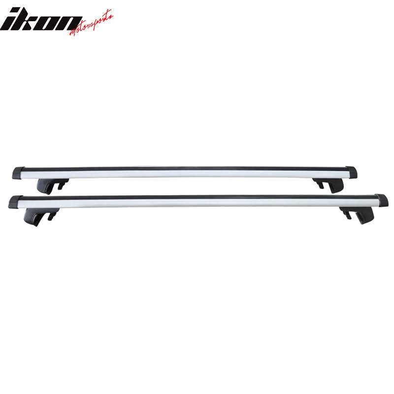 Universal Silver Roof Rack Cross Bar Cargo Luggage Carrier Aluminum